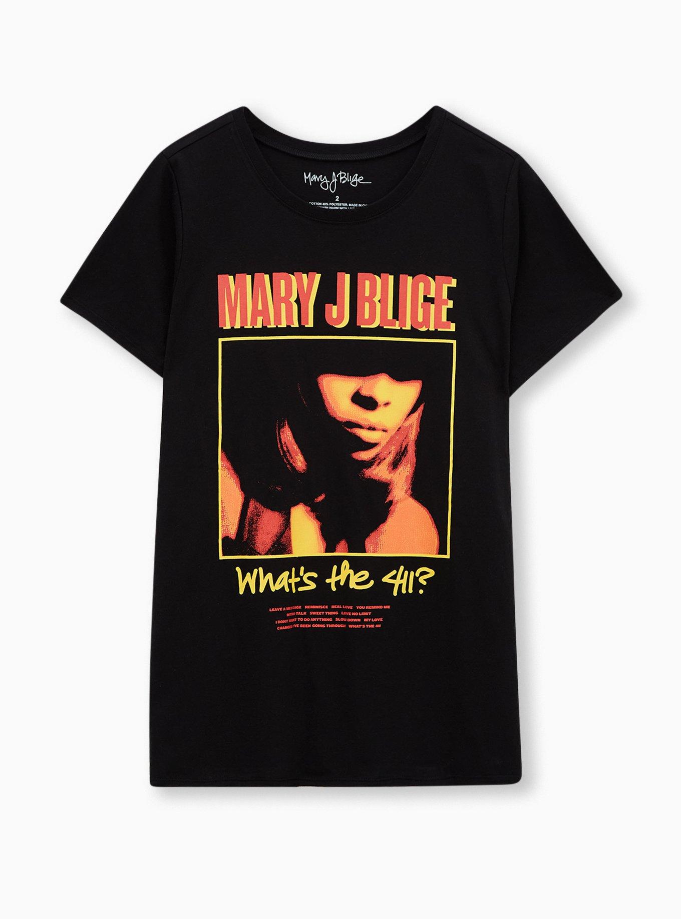 Mary J. Blinge, Shirts, Mary J Blige Faces All Over Blue Black Red Tie  Dye T Shirt New Super Bowl