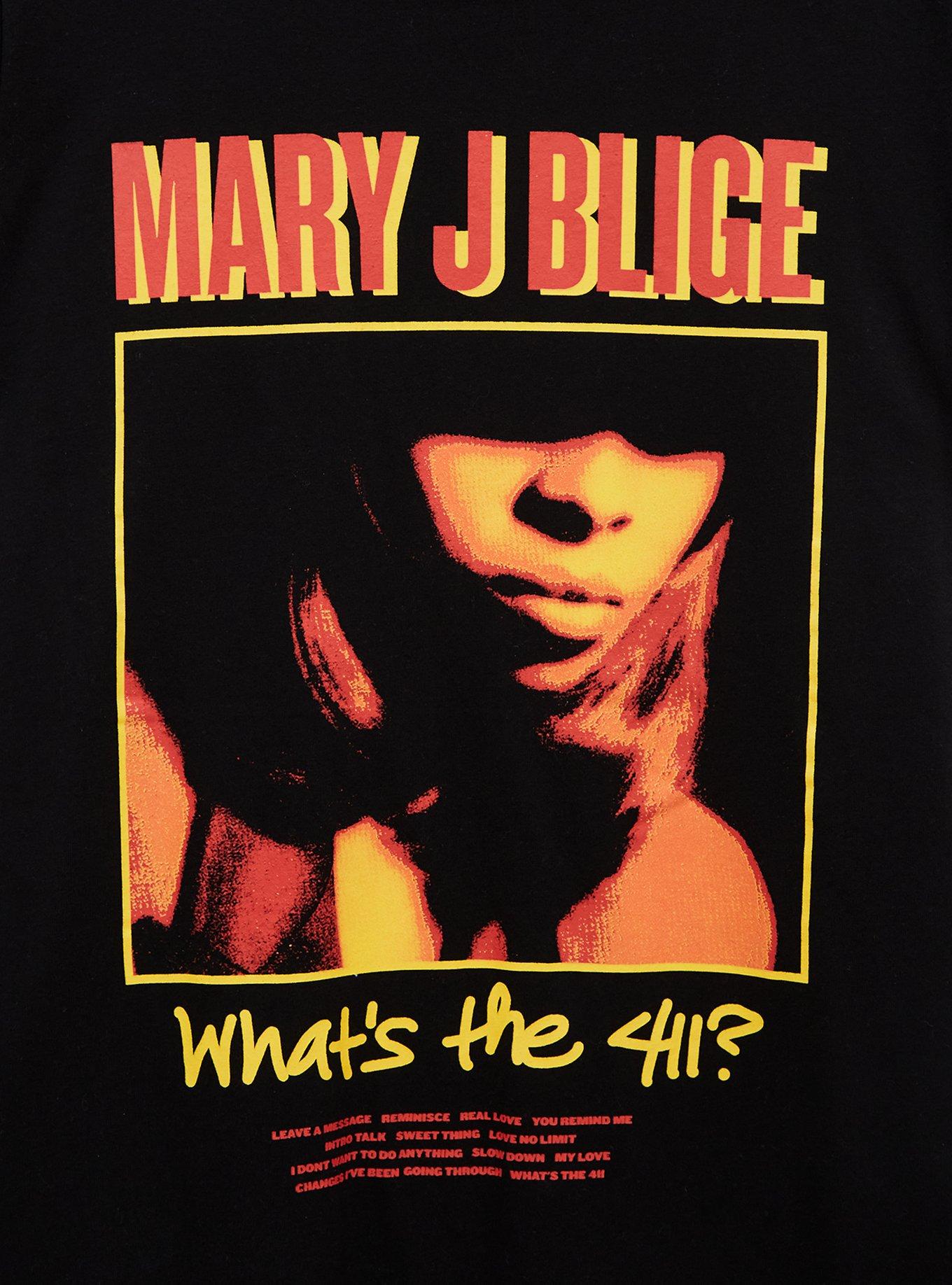 Plus Size - Classic Fit Crew Tee - Mary J Blige Black - Torrid