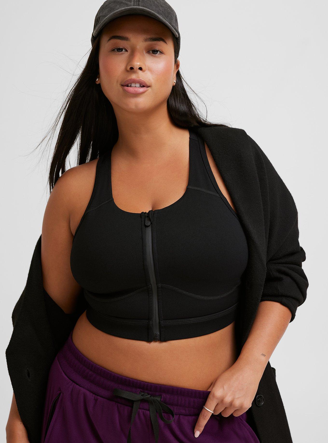 Zip Sports Bra, Sports Bra