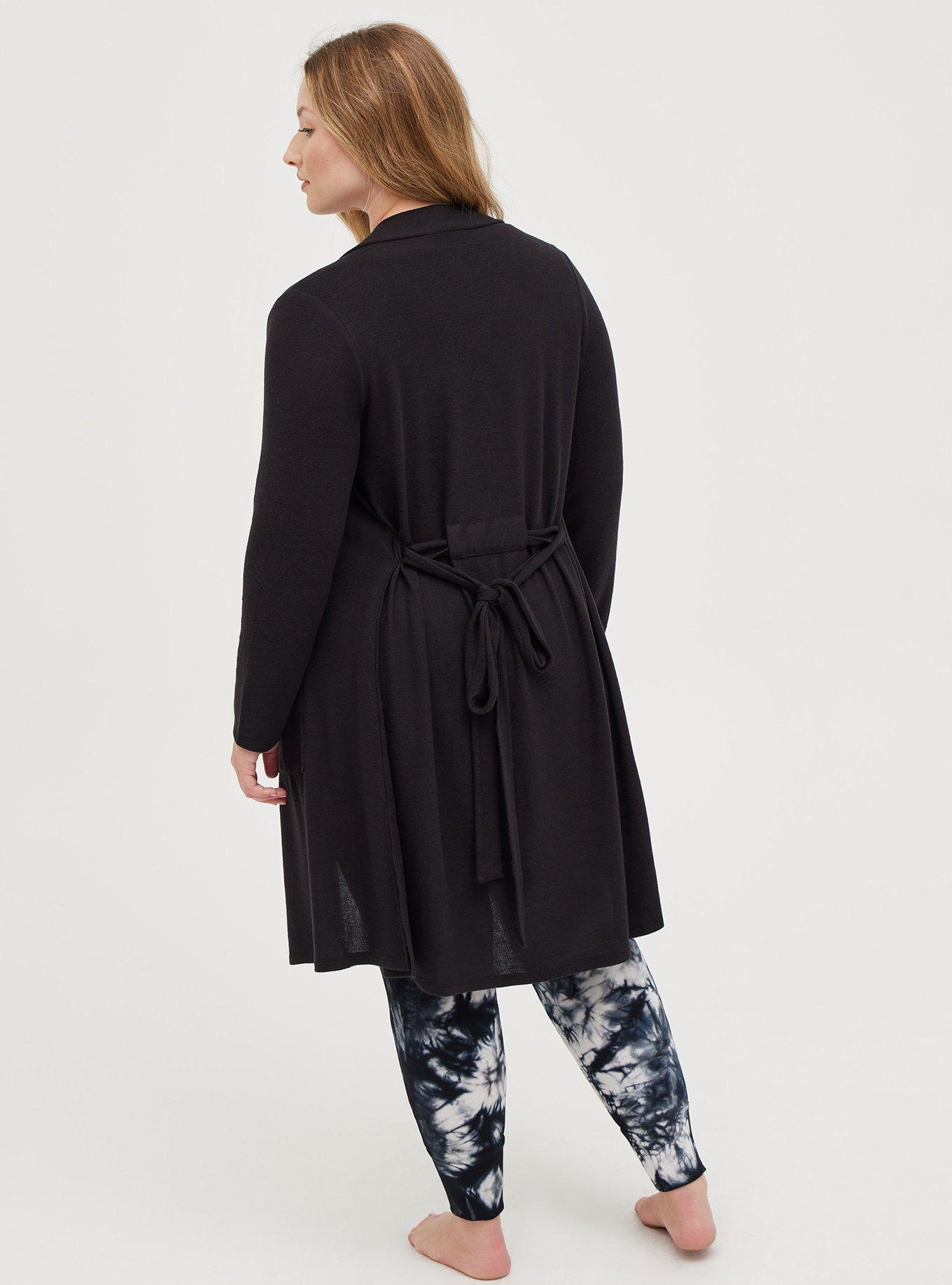 Plus Size Super Soft Plush Lounge Robe Torrid