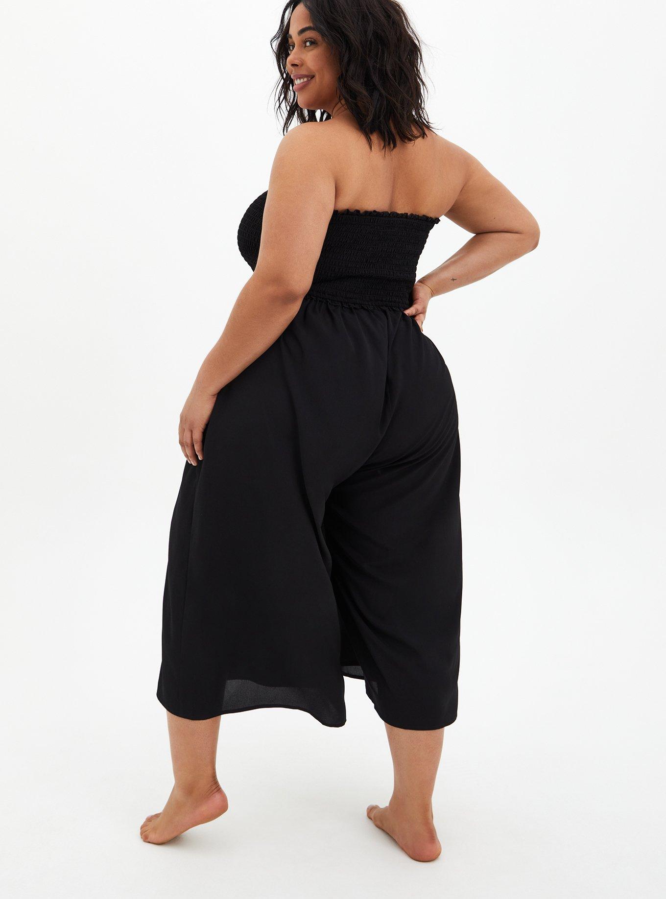 Plus size store romper cover up