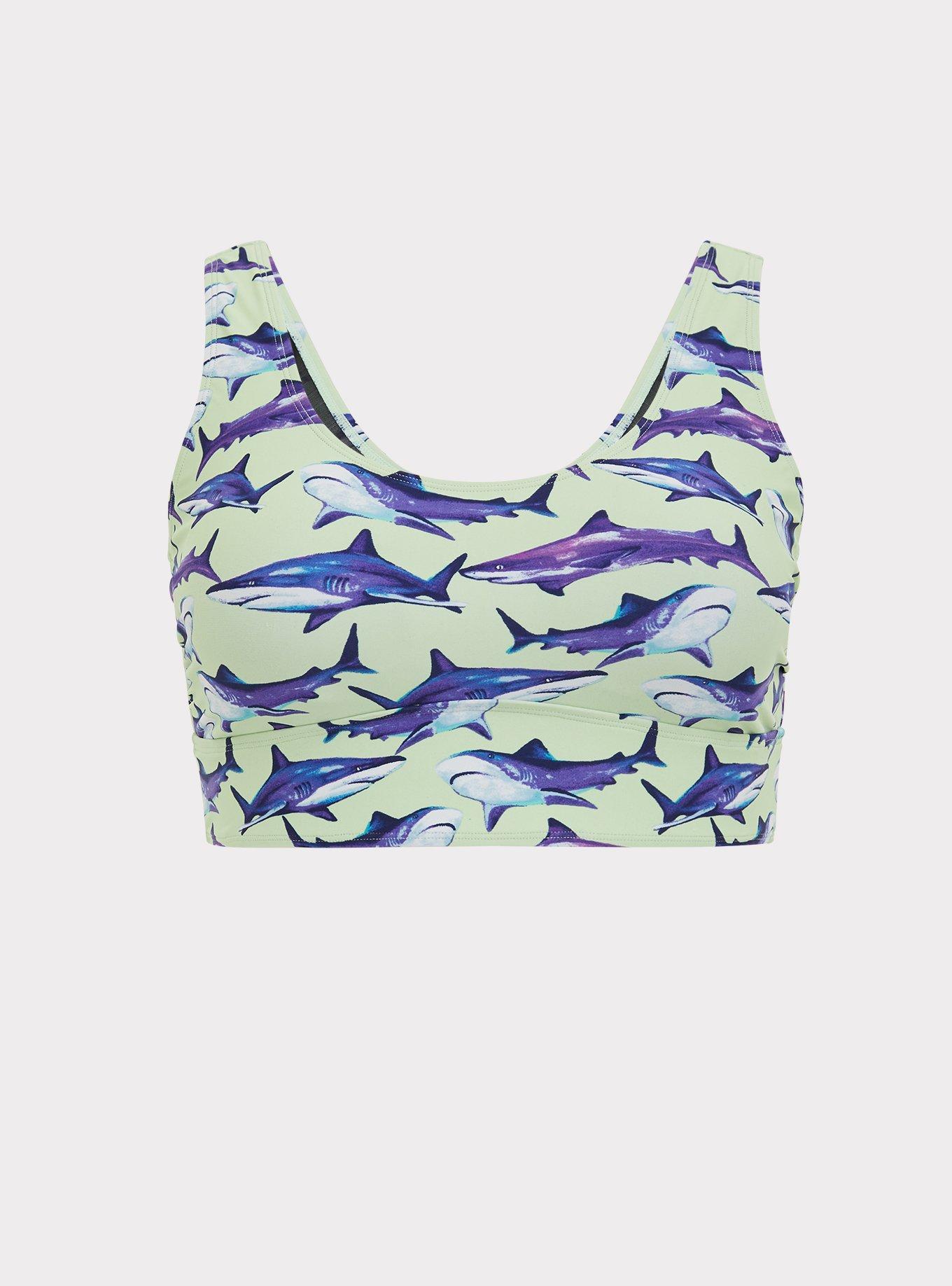Wireless Scoop Bikini Top, LIGHT GREEN SHARK, hi-res