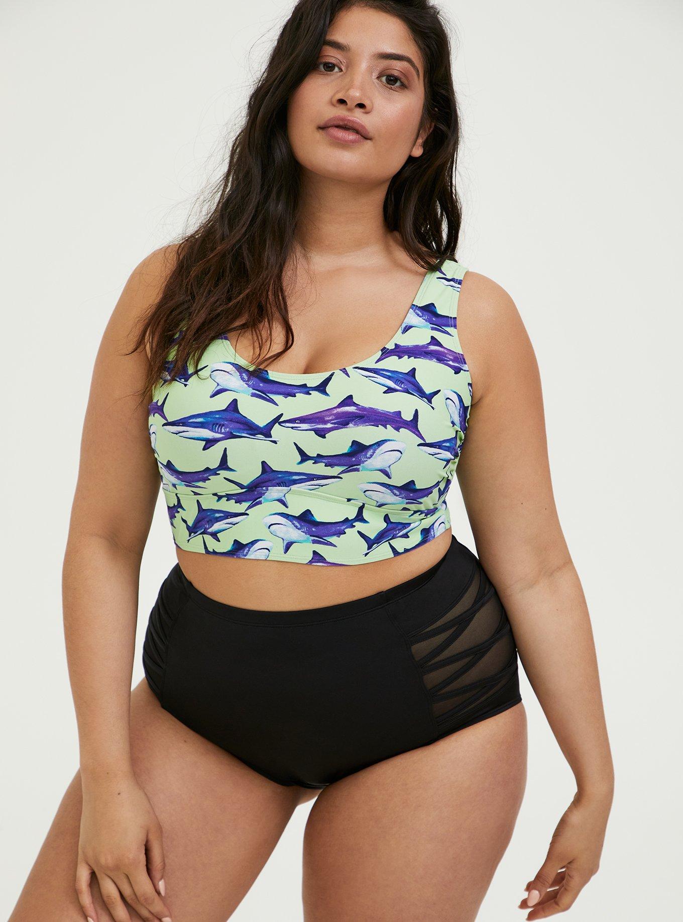 Cheap plus size bikini tops clearance