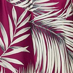 High-Rise Swim Skirt With Shorts, SHADED PALMS RED PLUM, swatch