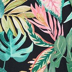 High-Rise Swim Skirt With Shorts, ARIANA TROPICAL BLACK, swatch