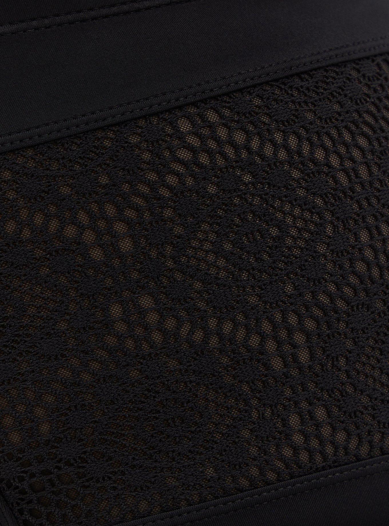 Black Crochet Detail Swim Botton, DEEP BLACK, alternate