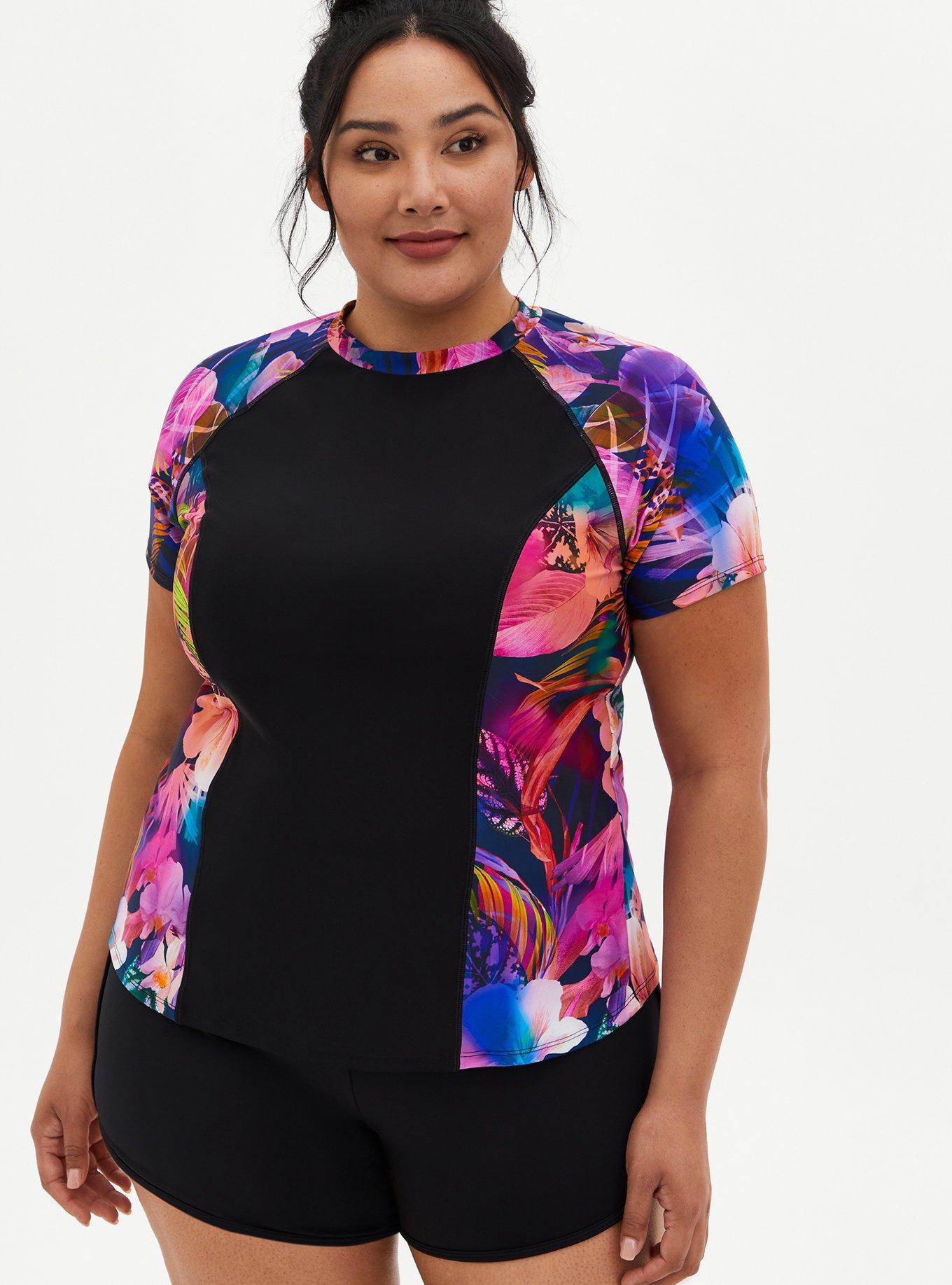  Plus Size Swim Top