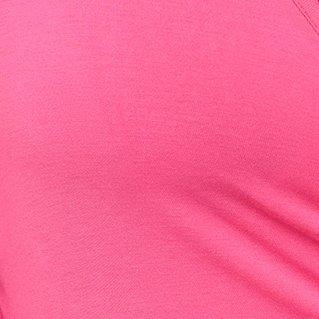 Super Soft Jersey Crop Wrap Long Sleeve Active Tee, KNOWCKOUT PINK, swatch