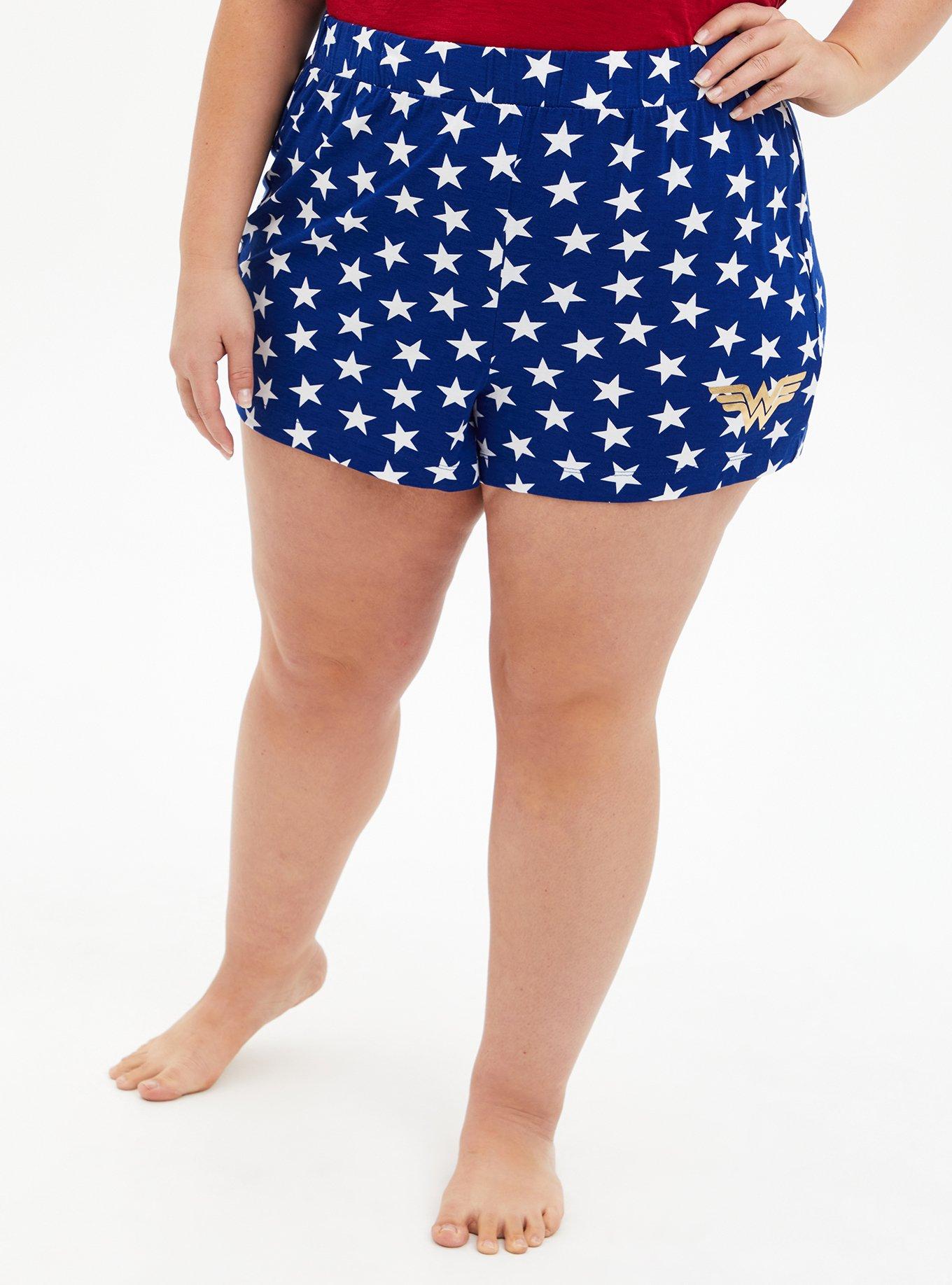 Wonder Woman Multi Super Soft Sleep Short, MULTI, alternate