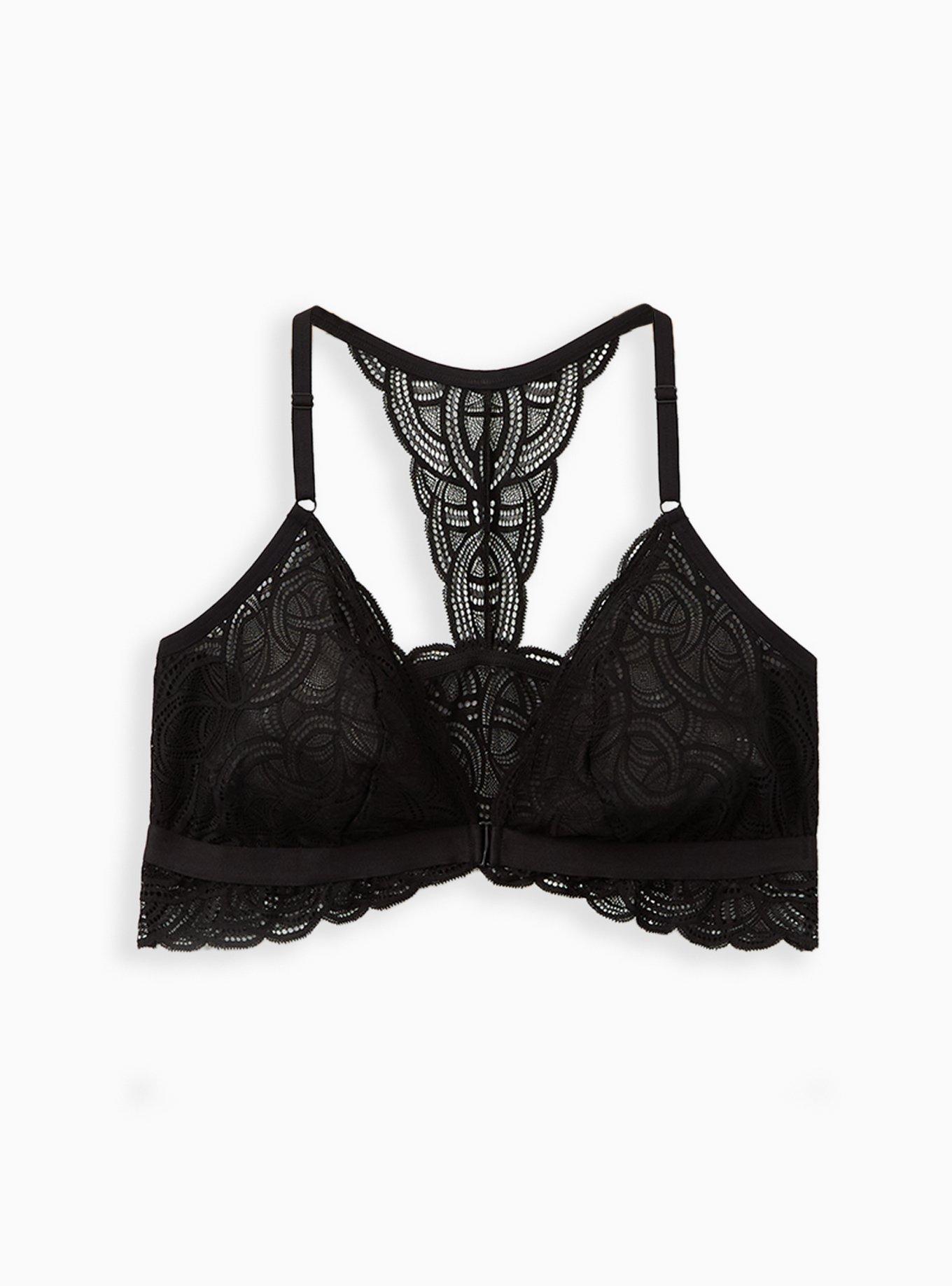 Buy Victoria's Secret Purple Lace Front Fastening Lightly Lined T-Shirt Bra  from Next Latvia