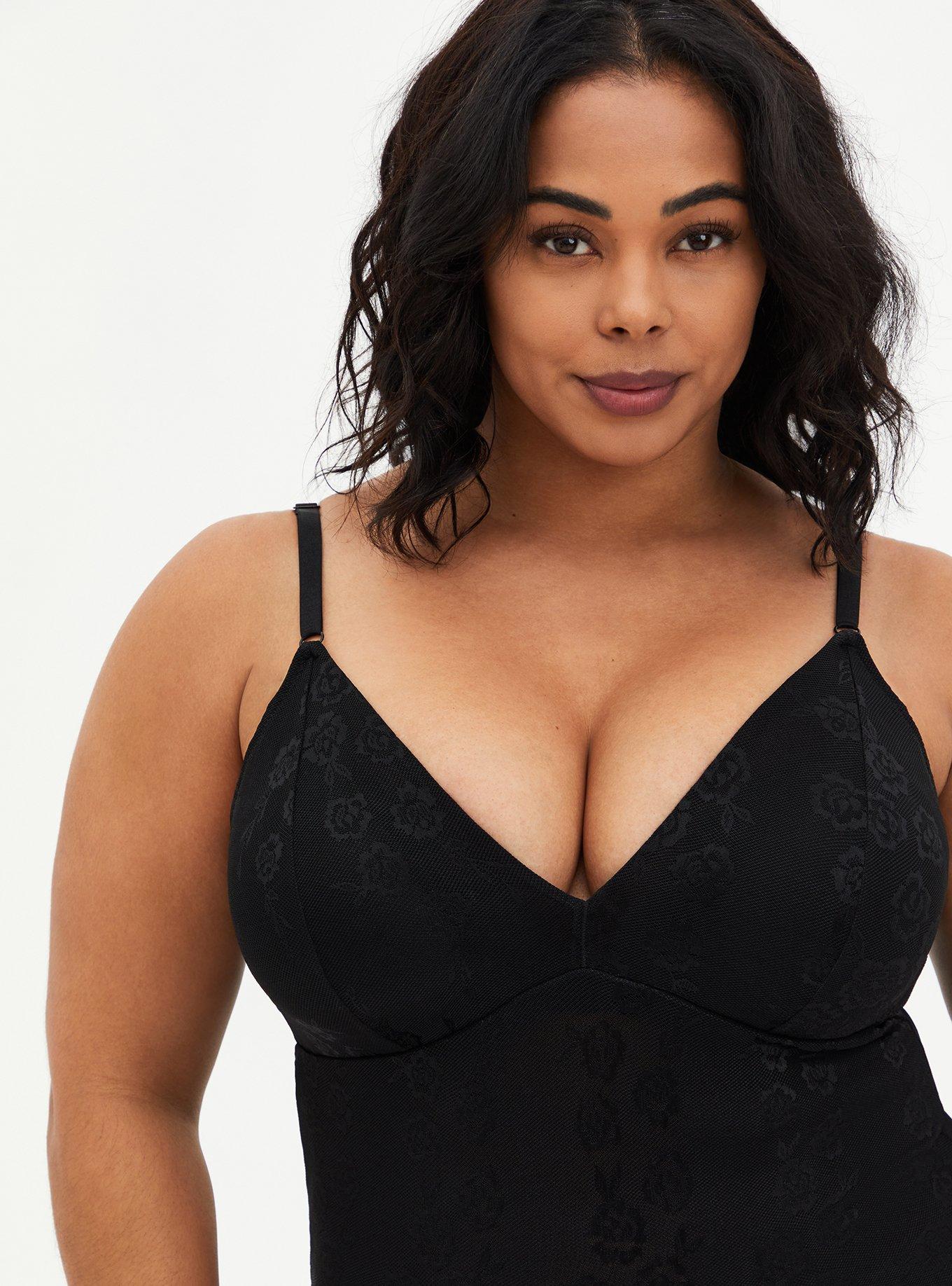 Plus Size 360&deg; Smoothing&trade; Lace Bodysuit, , alternate