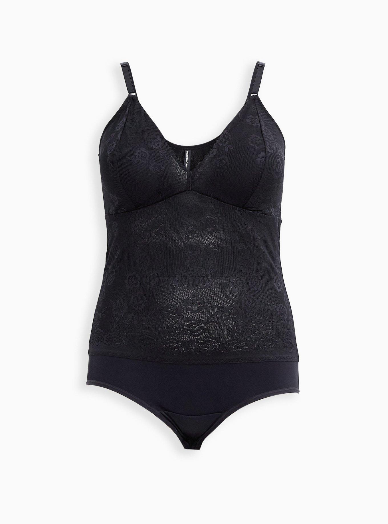 Plus Size 360&deg; Smoothing&trade; Lace Bodysuit, , hi-res