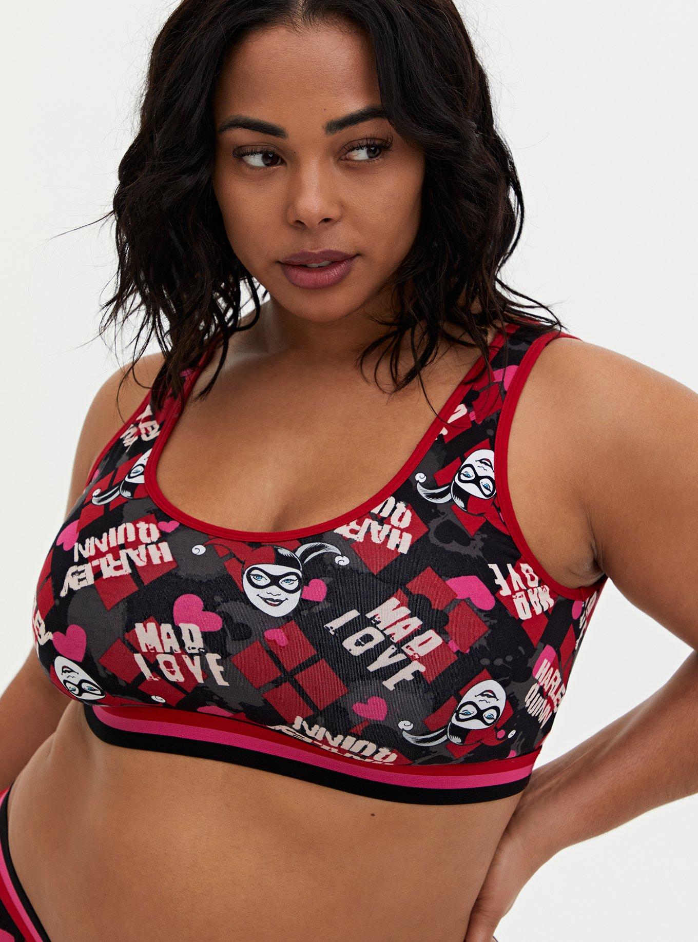 TORRID Disney Mickey Mouse Unlined Cotton Scoop Neck Bralette