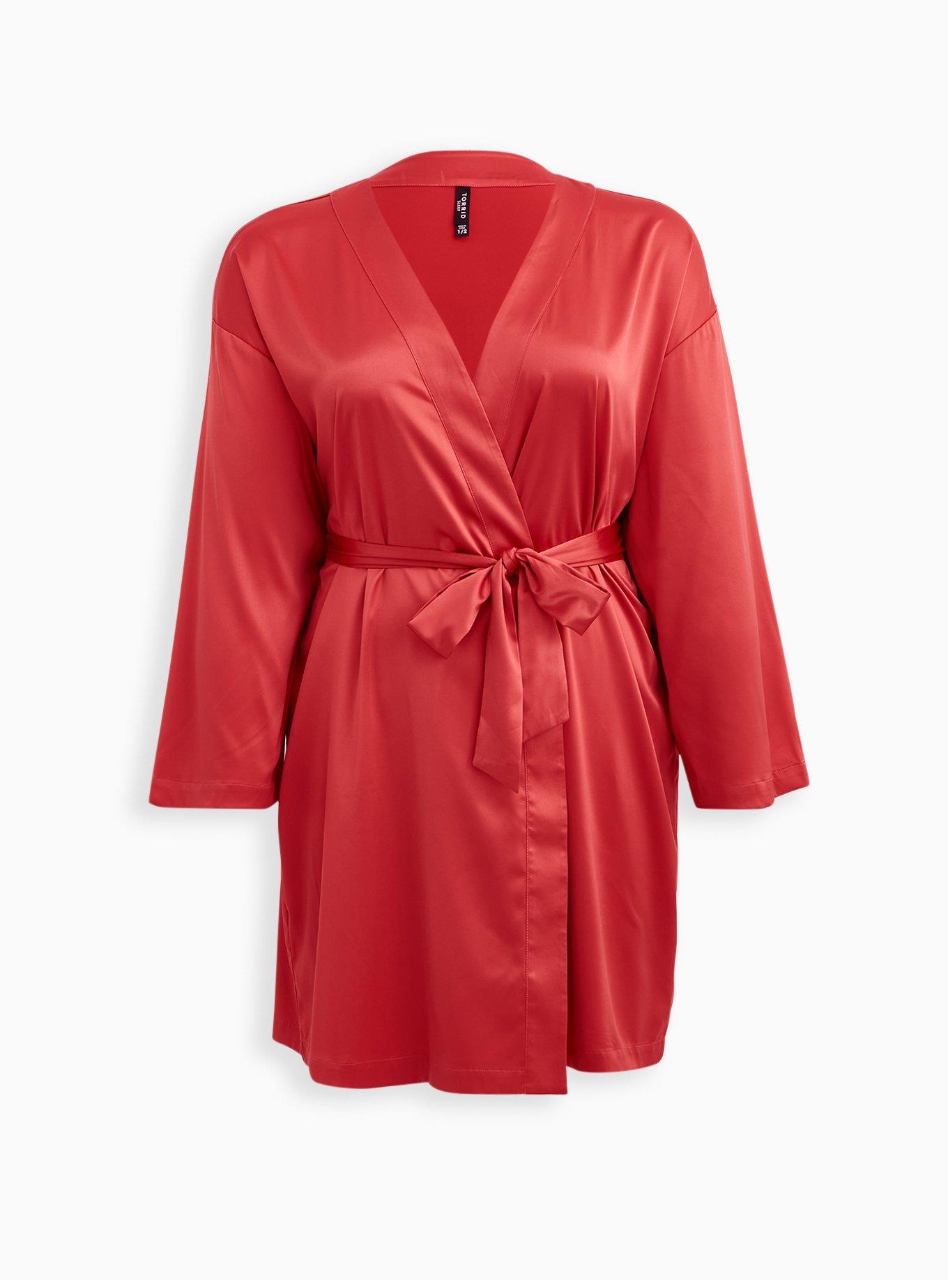 Dream Satin Sleep Robe, , hi-res
