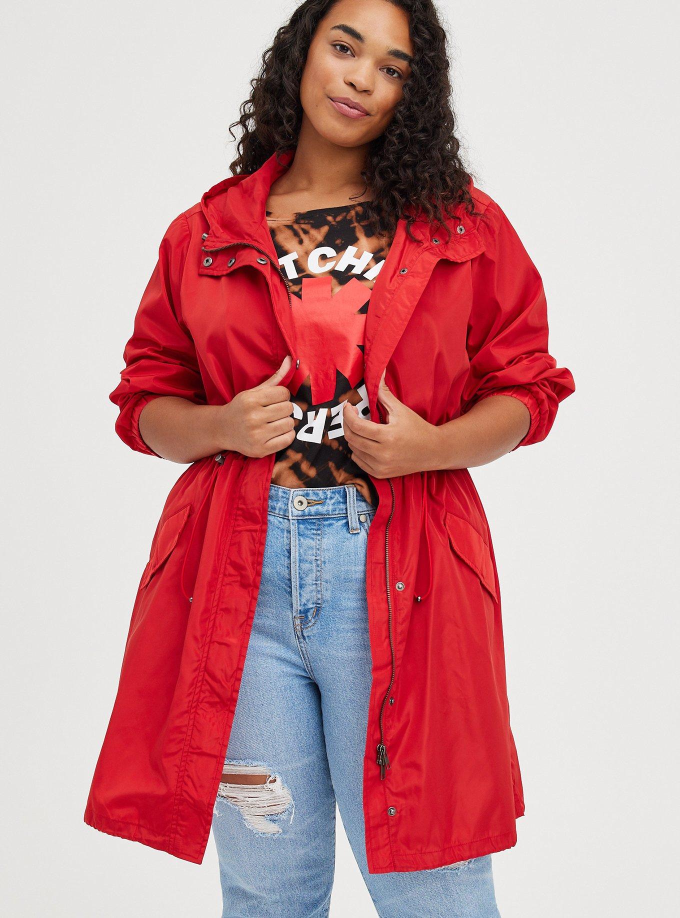 Torrid cheap rain jacket