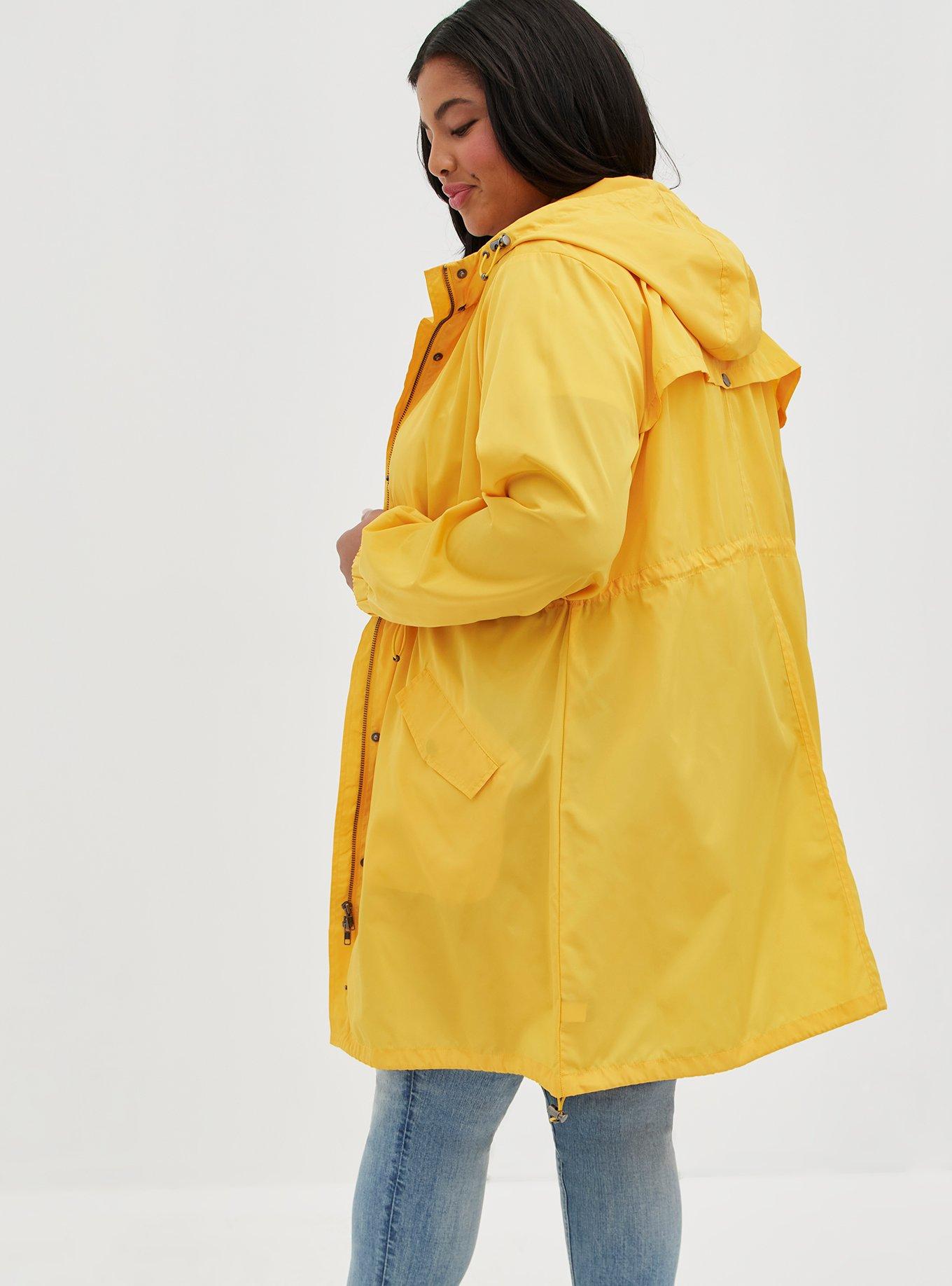 Womens longline best sale rain jacket