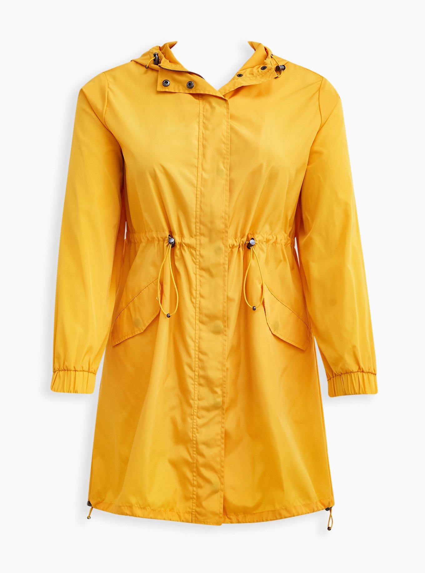 Longline store rain coat