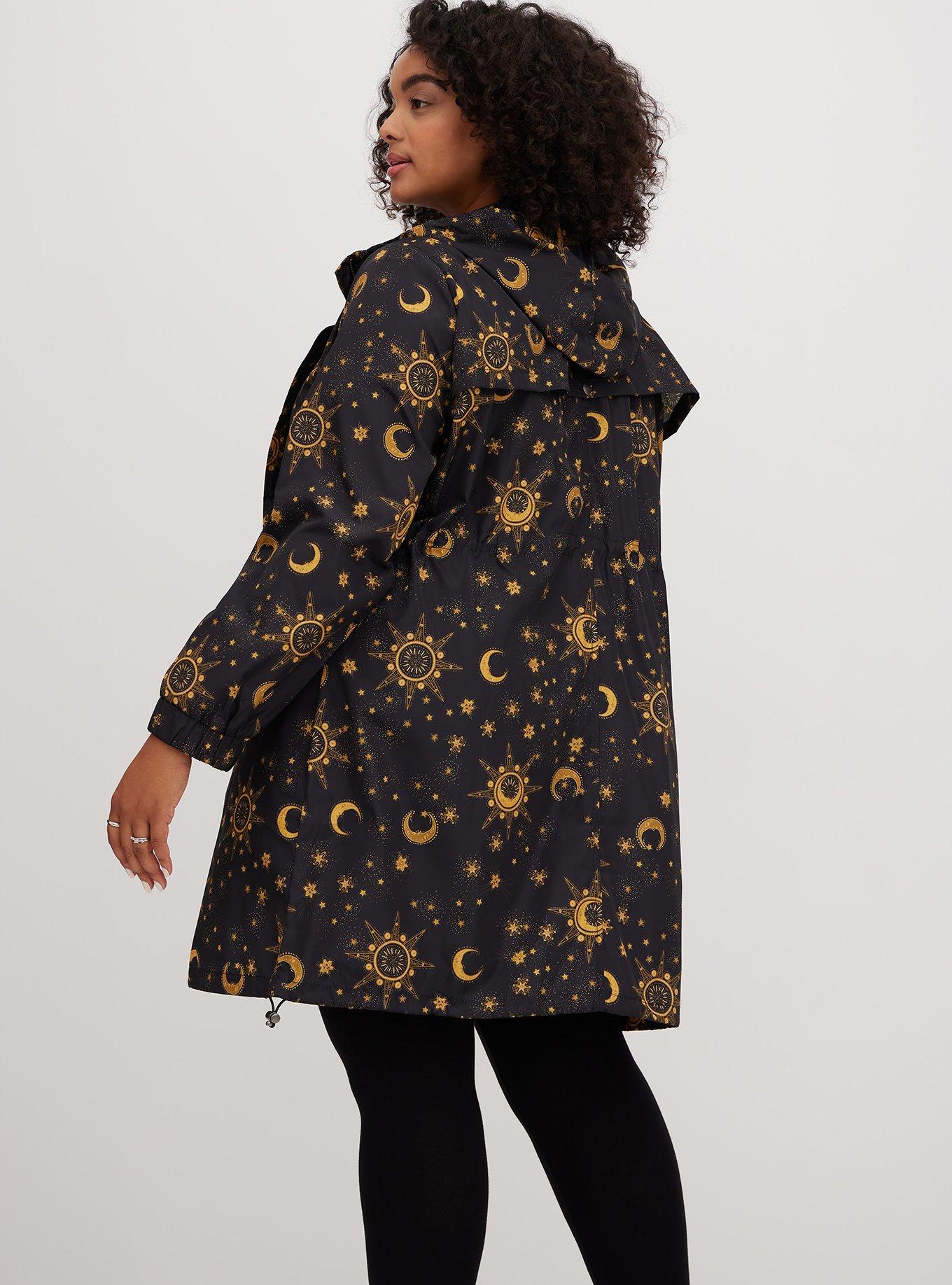 Plus Size Nylon Longline Rain Jacket Torrid
