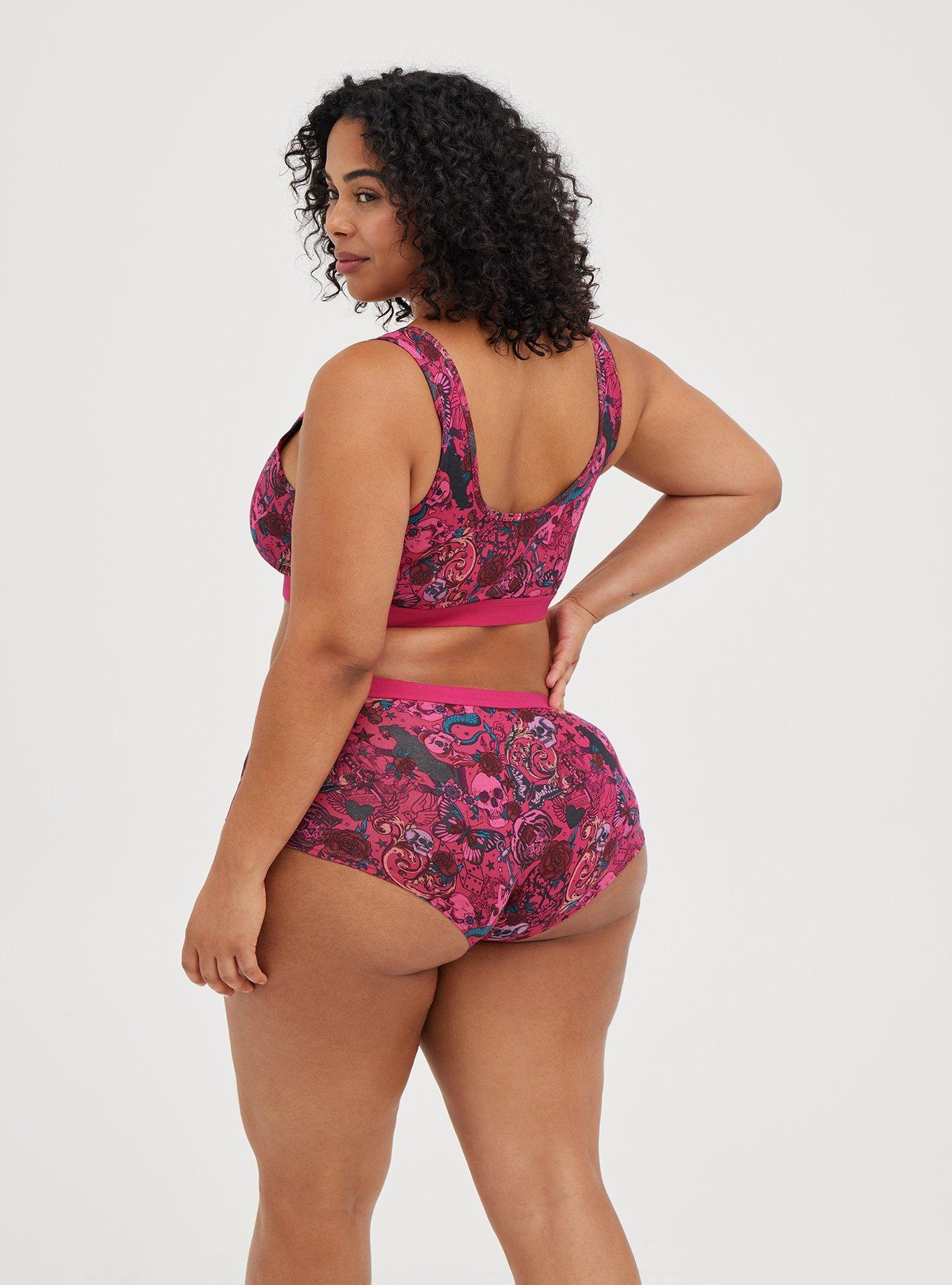 Plus Size - Cotton Mid-Rise Boyshort Panty - Torrid