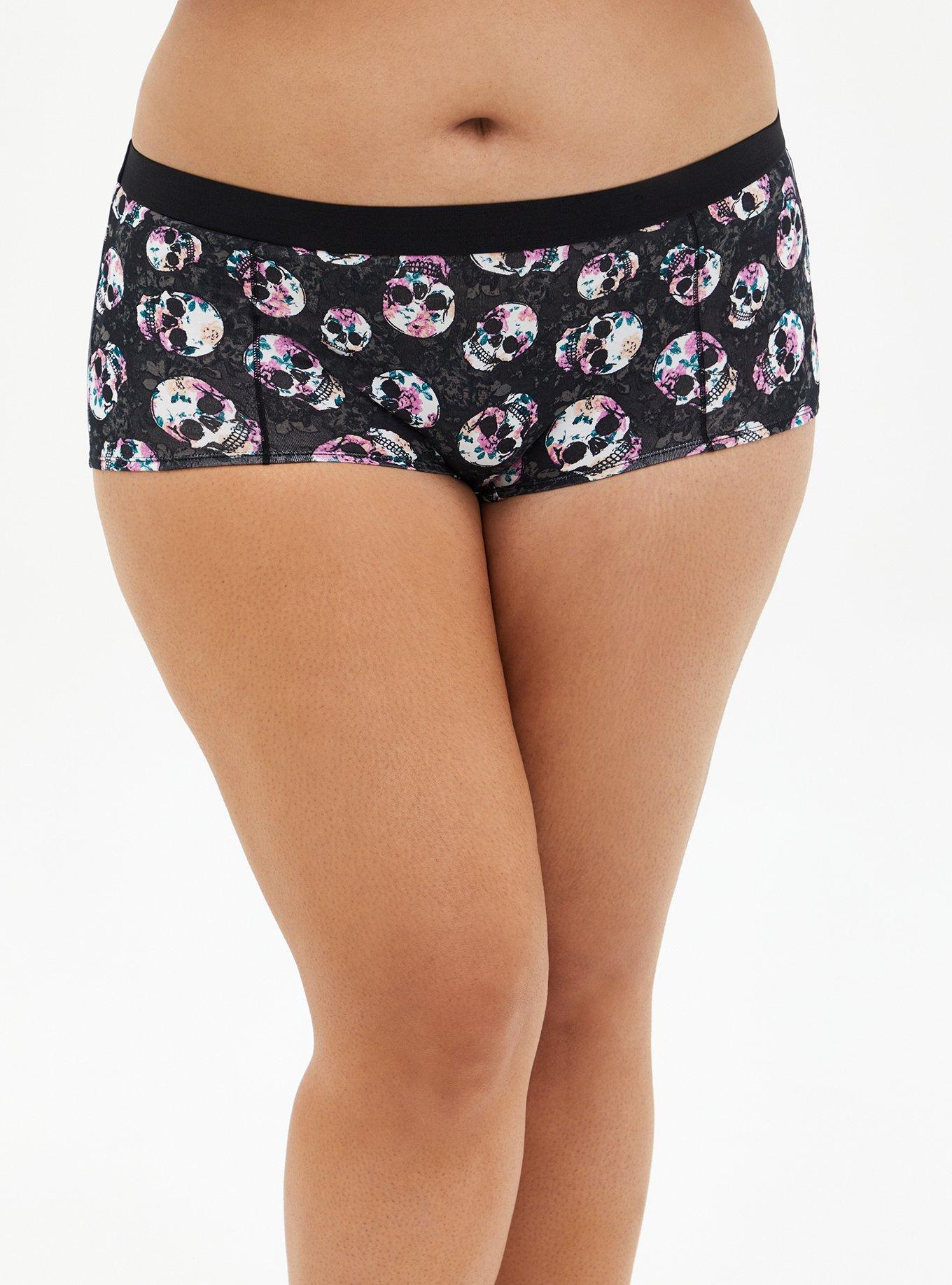 Plus Size - Cotton Mid-Rise Boyshort Panty - Torrid