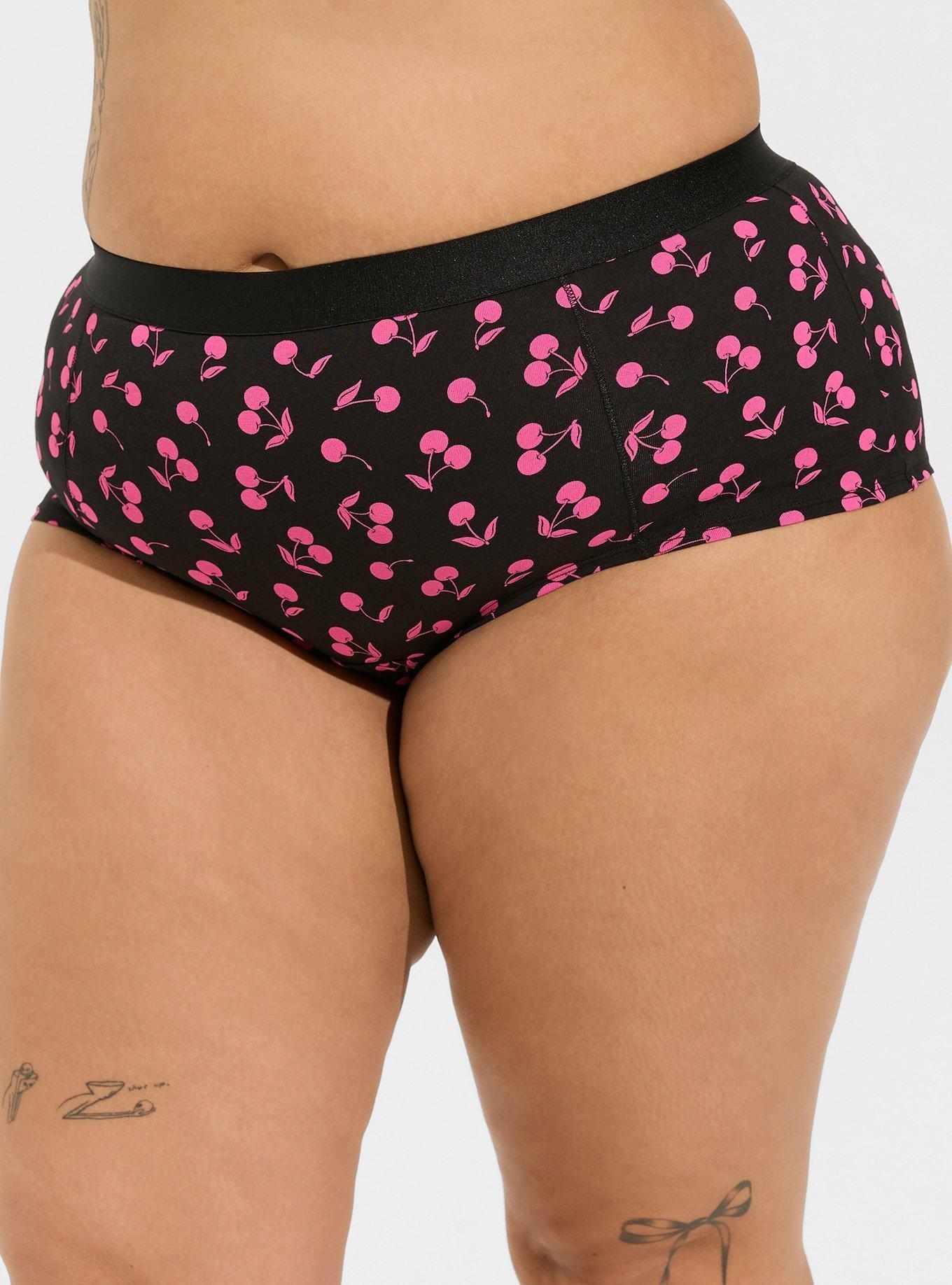 Plus Size Cotton MidRise Boyshort Panty Torrid