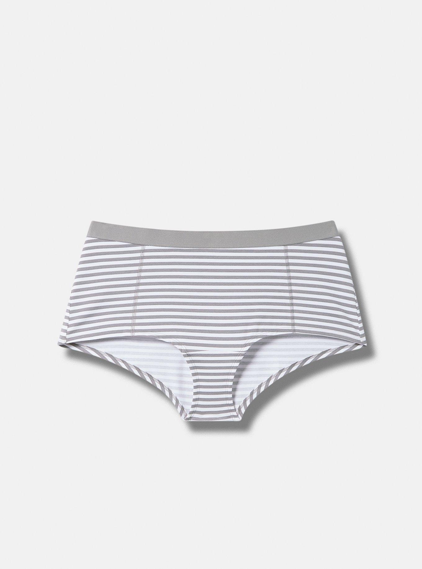 Plus Size Cotton MidRise Boyshort Panty Torrid