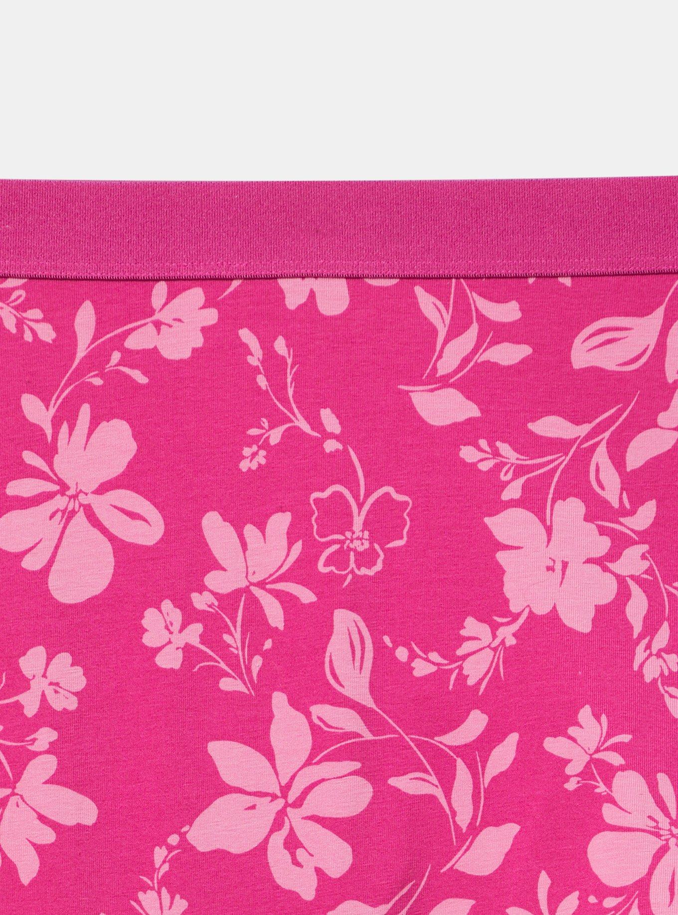 Mid-Rise Cotton Boyshort Panty