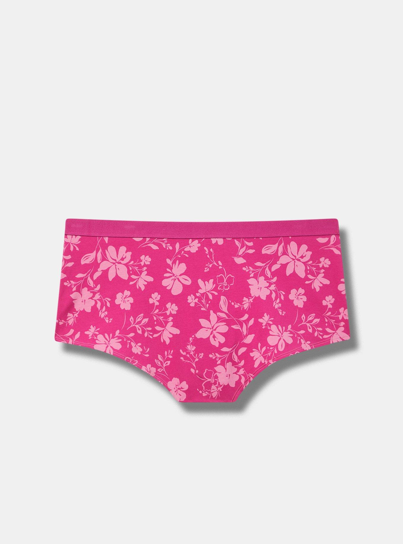 Mid-Rise Cotton Boyshort Panty