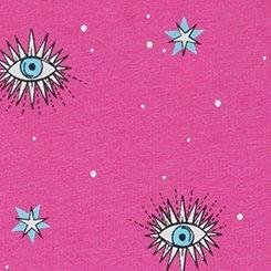 Cotton Mid-Rise Boyshort Panty, MAGIC EYES ROSE VIOLET, swatch