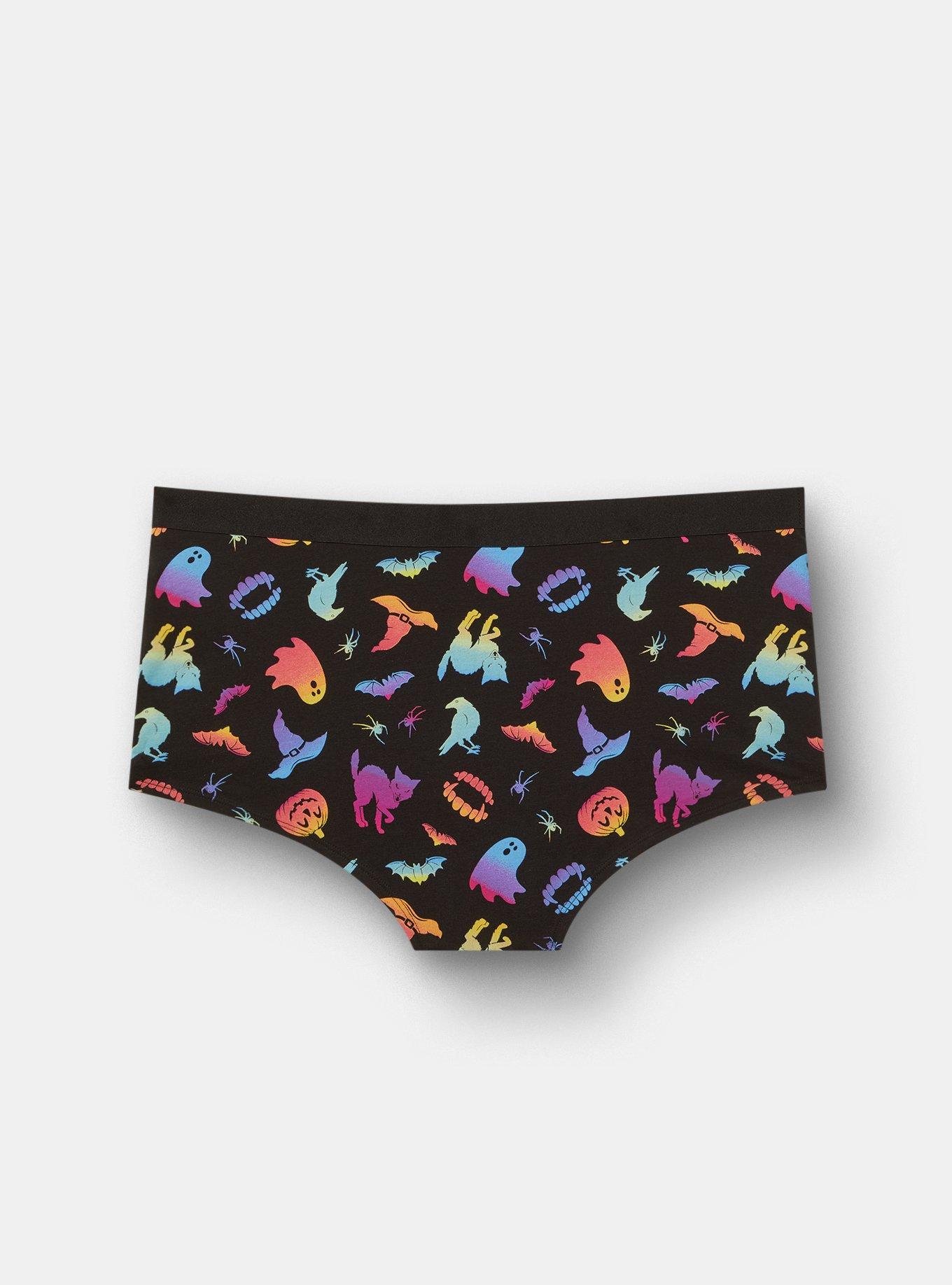 Mid-Rise Cotton Boyshort Panty