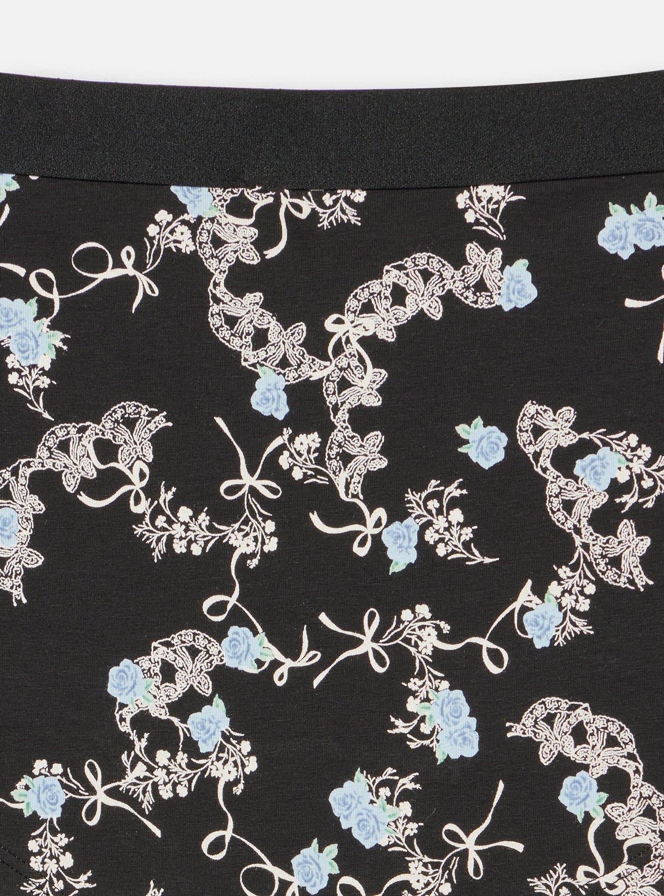 Cotton Mid-Rise Boyshort Panty