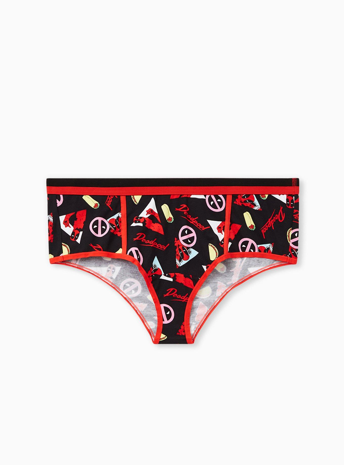 Torrid Cheeky Panties Underwear Disney Marvel Deadpool Tacos Plus Size 2 18  / 20