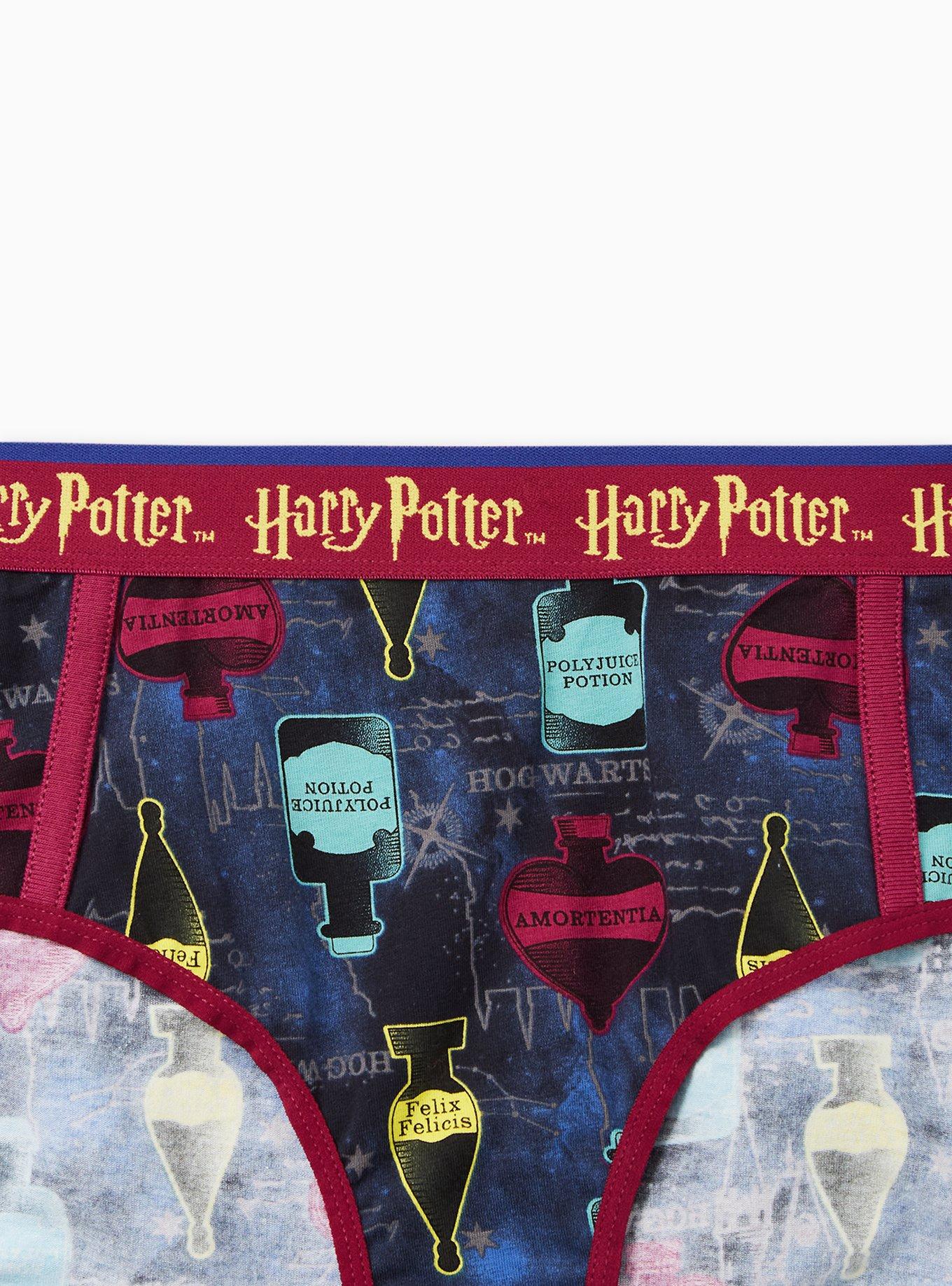 Harry Potter Potions Navy Cotton Hipster Panty, MULTI, alternate