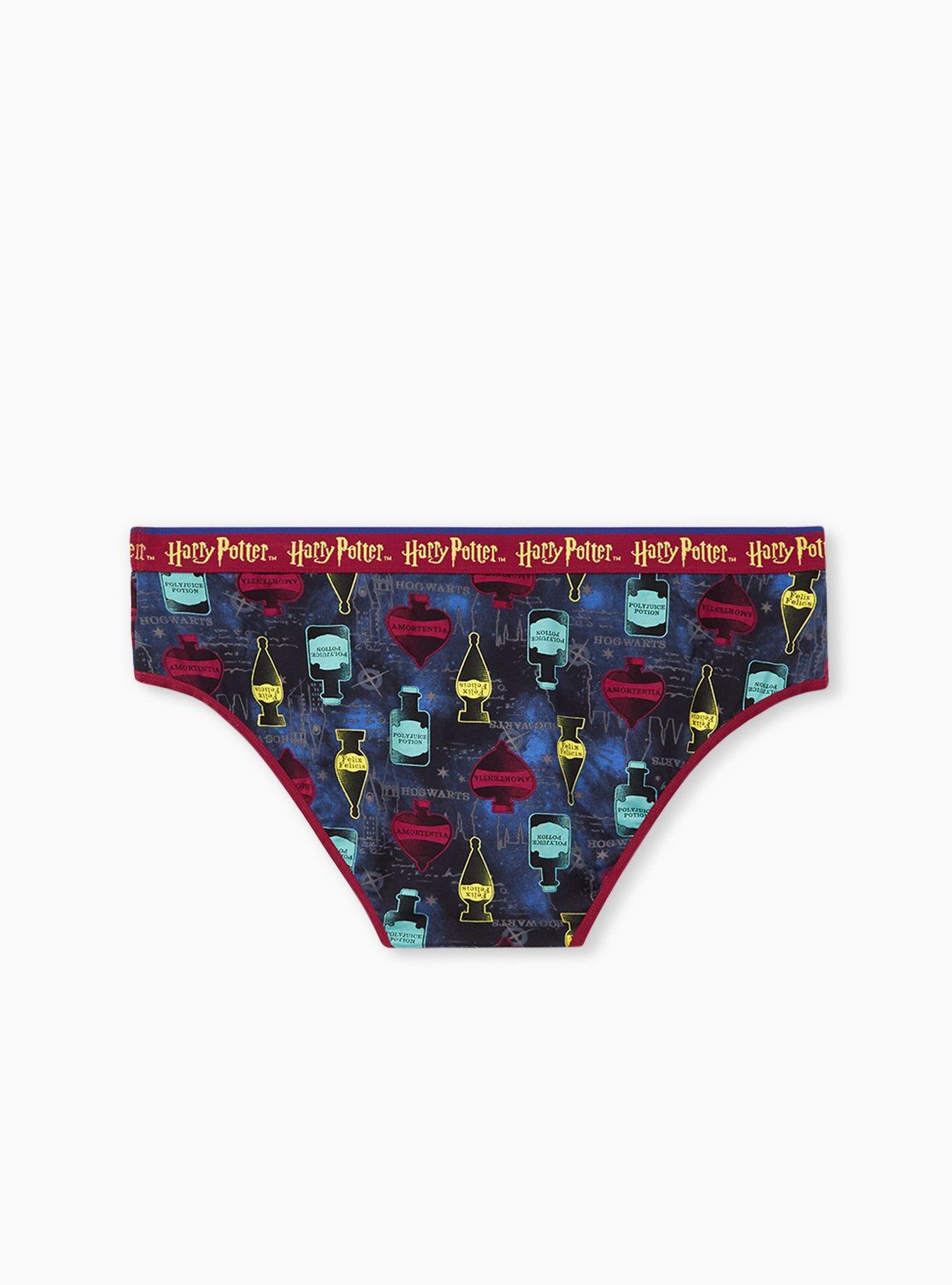 Harry Potter Potions Navy Cotton Hipster Panty, MULTI, alternate