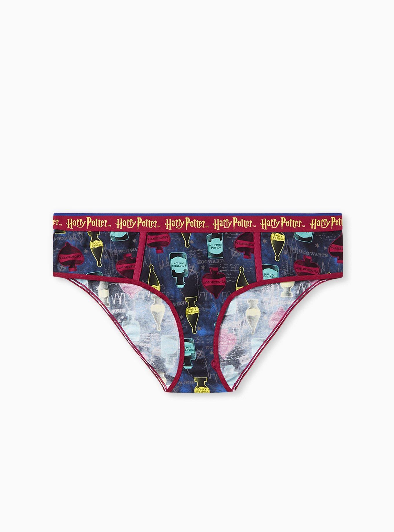 Harry Potter Potions Navy Cotton Hipster Panty, MULTI, hi-res