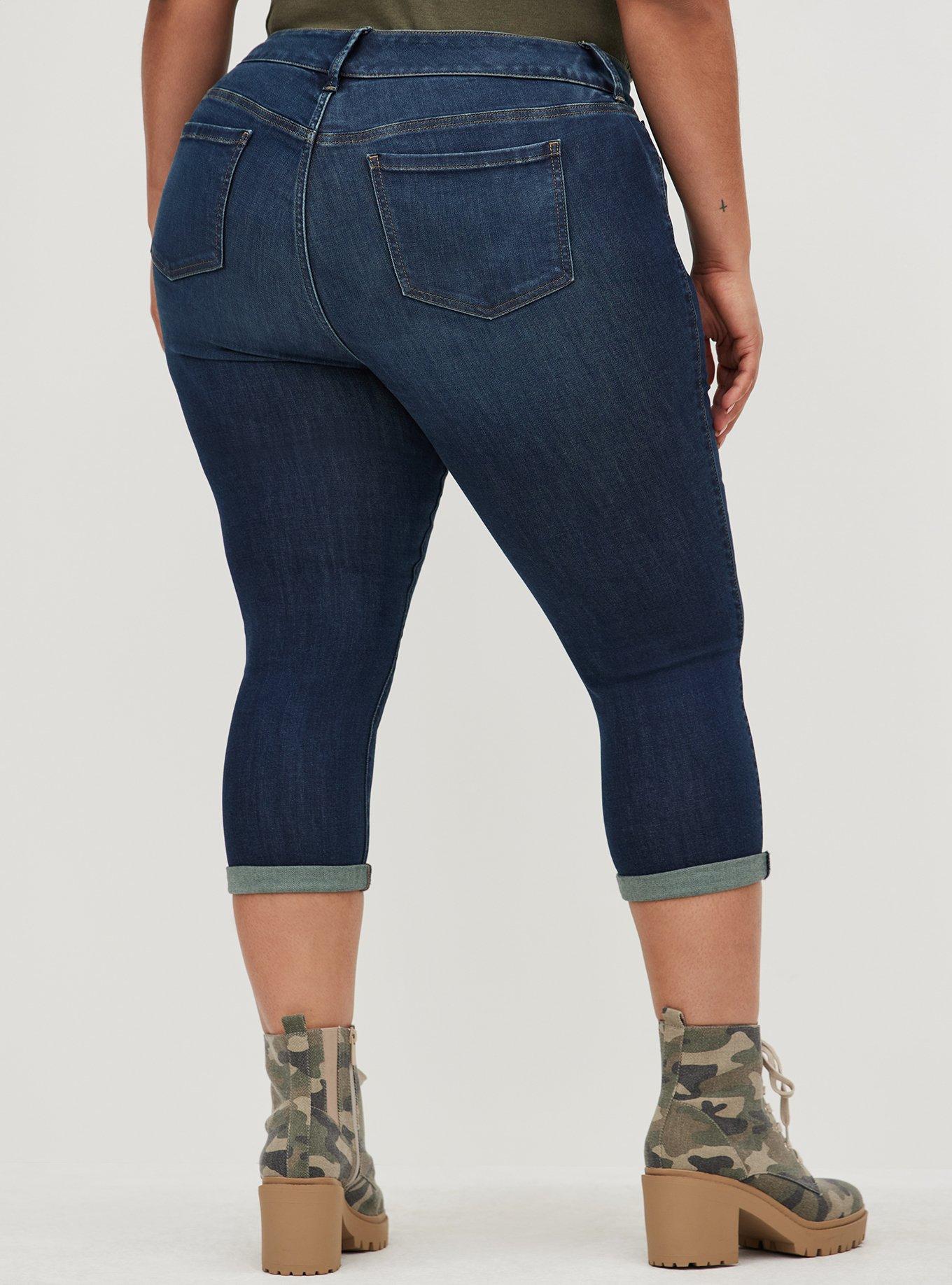 Plus Size - Crop Jegging Skinny Super Soft High-Rise Jean - Torrid