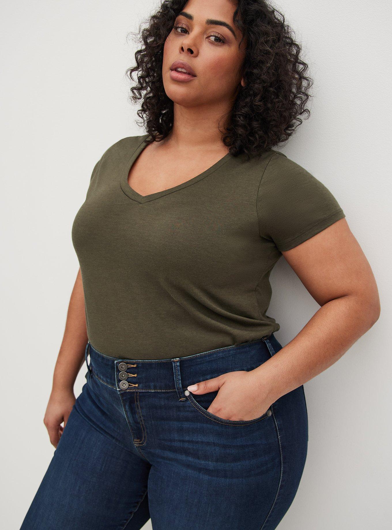 Plus Size - Crop Jegging Skinny Super Soft High-Rise Jean - Torrid