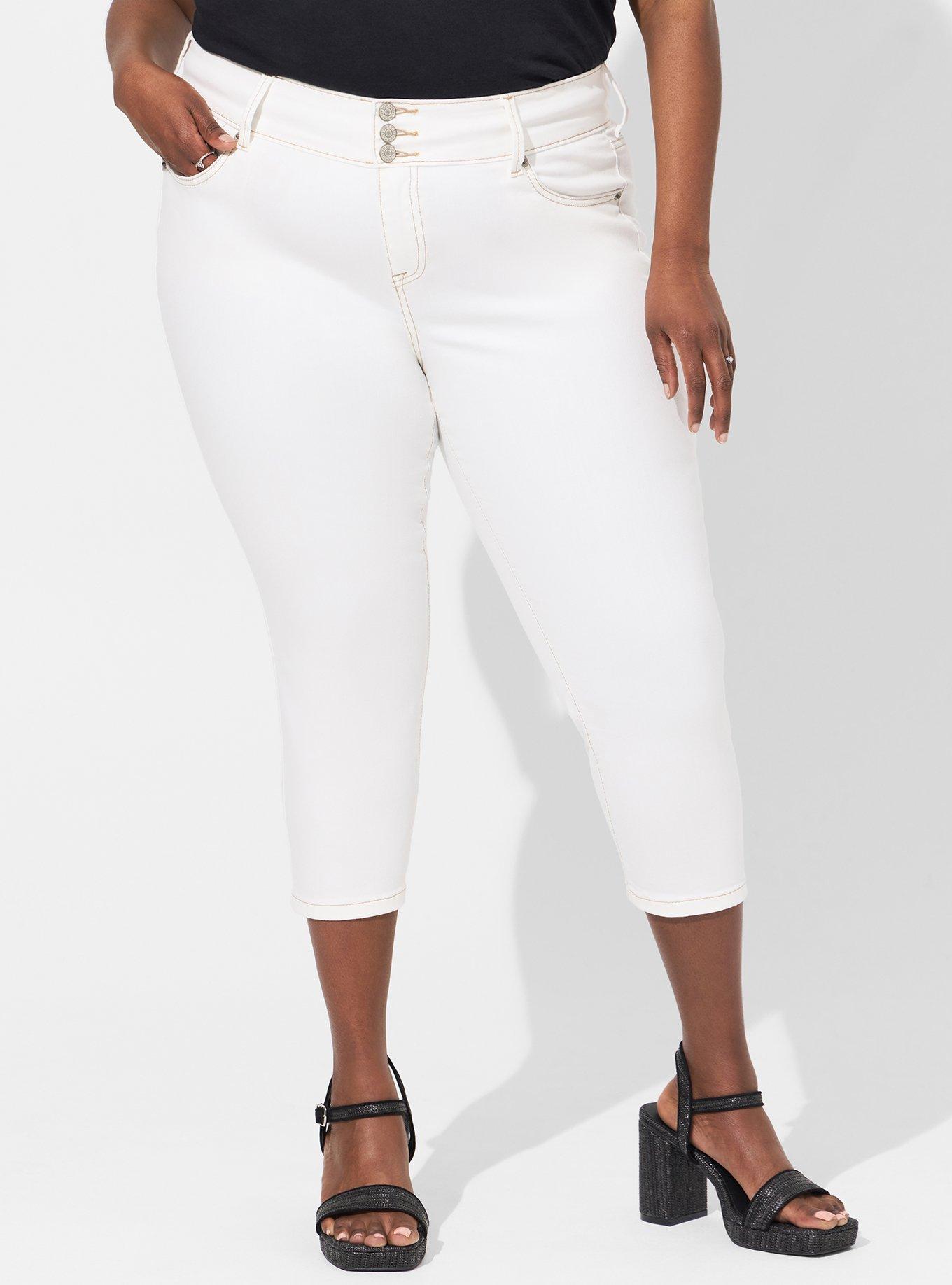 Plus Size - Capri Jegging - Super Soft Light Wash - Torrid