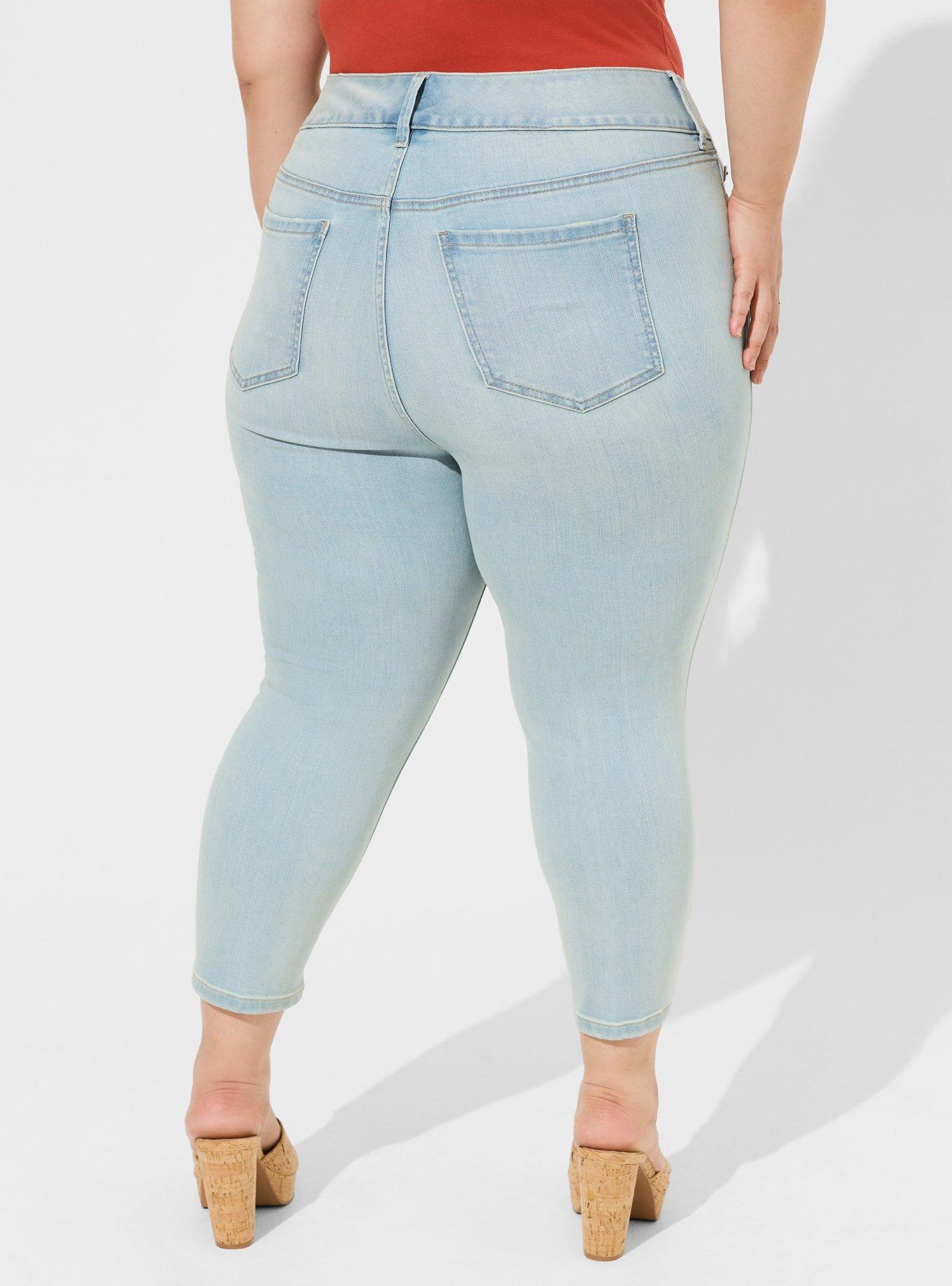 Plus Size - Capri Jegging Skinny Super Stretch High-Rise Jean - Torrid