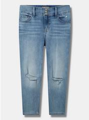 Crop Jegging Skinny Super Soft High-Rise Jean, DESTRUCTED PROVINCE, hi-res