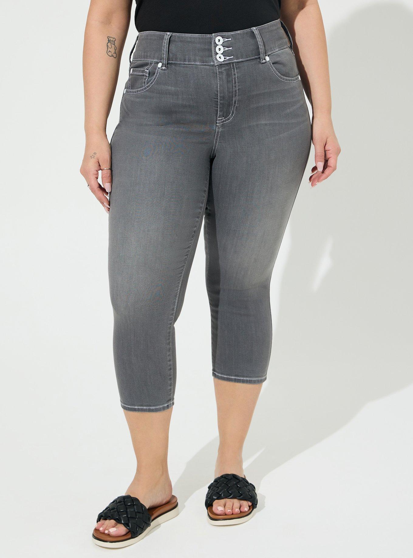 Plus Size - Crop Jegging Skinny Super Soft High-Rise Jean - Torrid