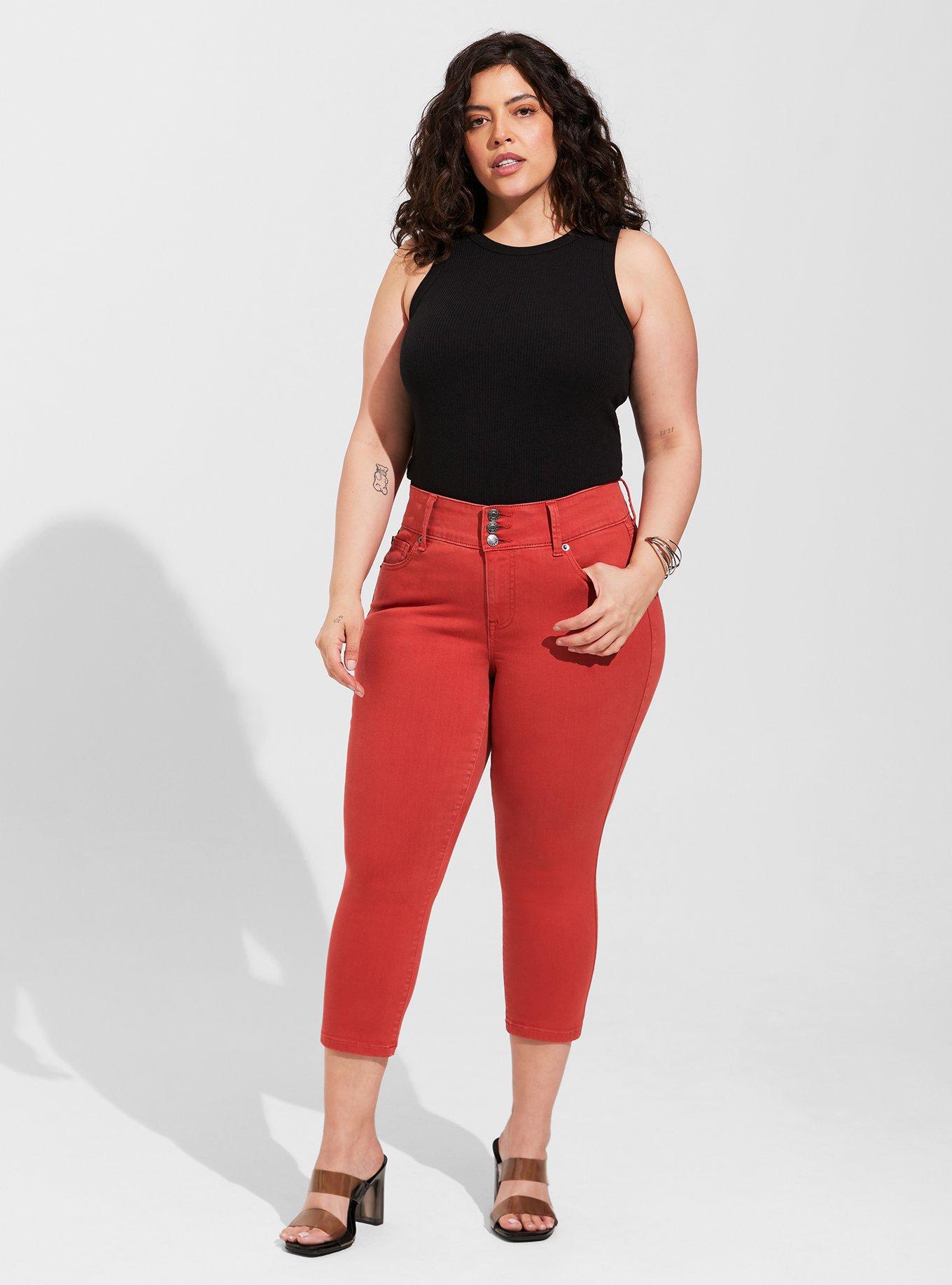 Plus Size - Crop Jegging Skinny Super Soft High-Rise Jean - Torrid