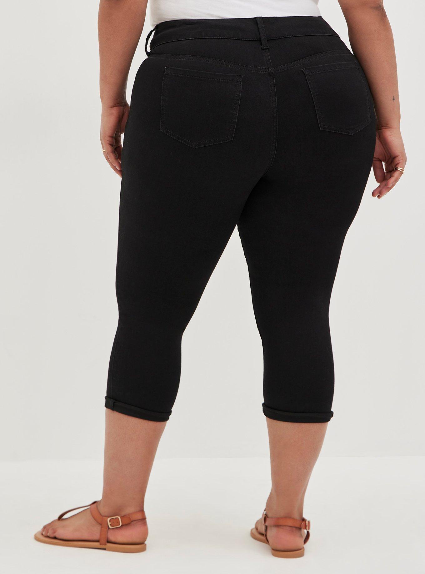 Torrid Lace Up Denim Leggings & Jeggings for Women