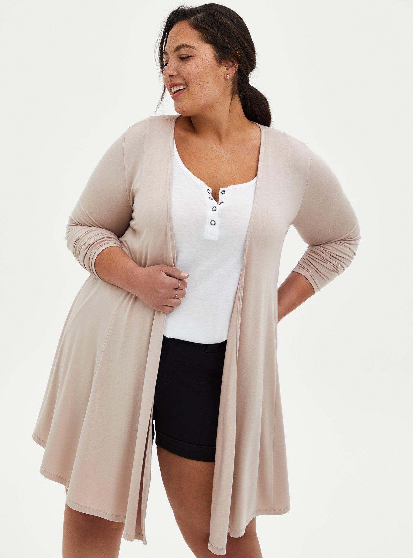 Extra long plus hot sale size cardigans