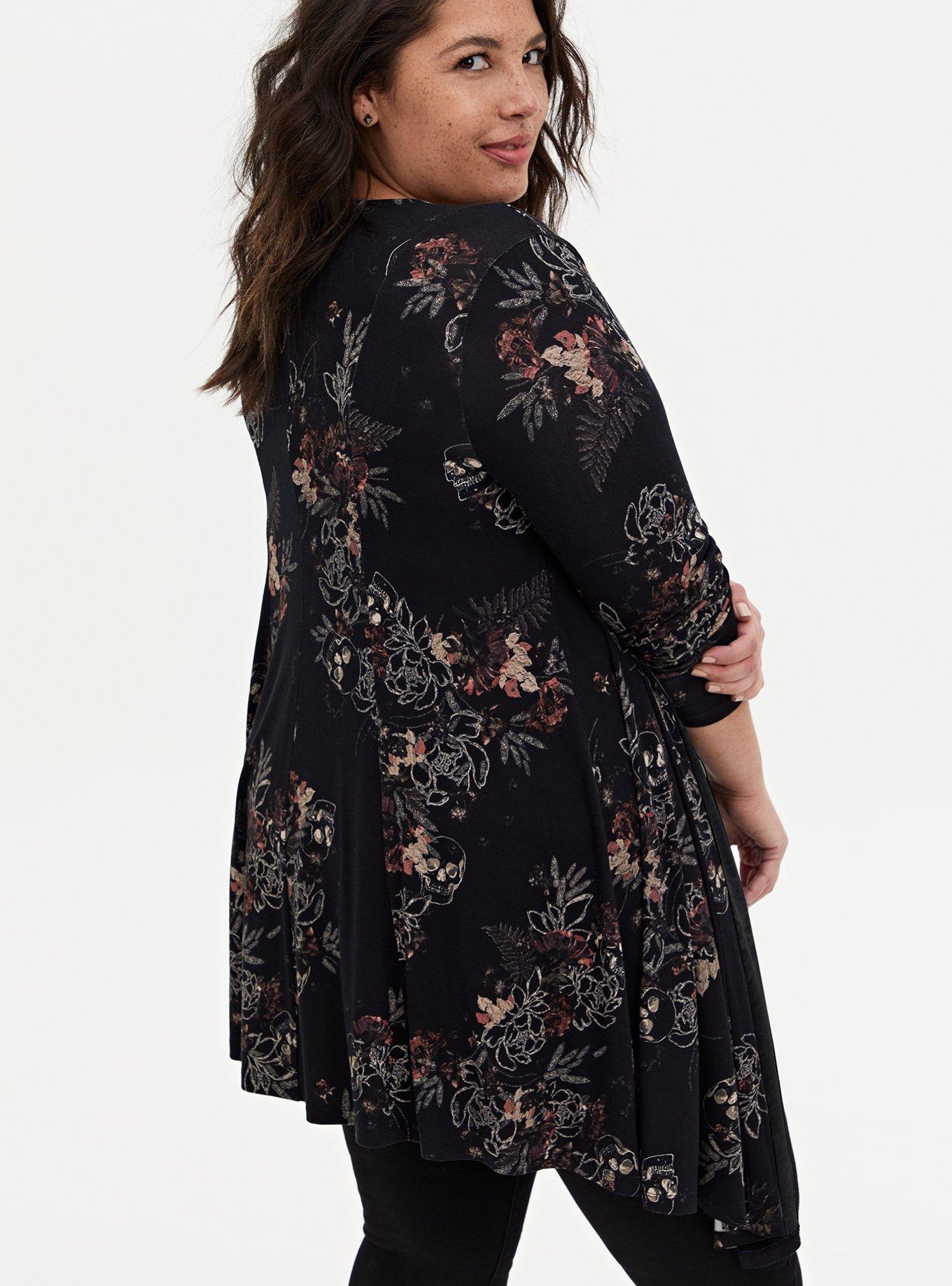 Torrid black clearance cardigan