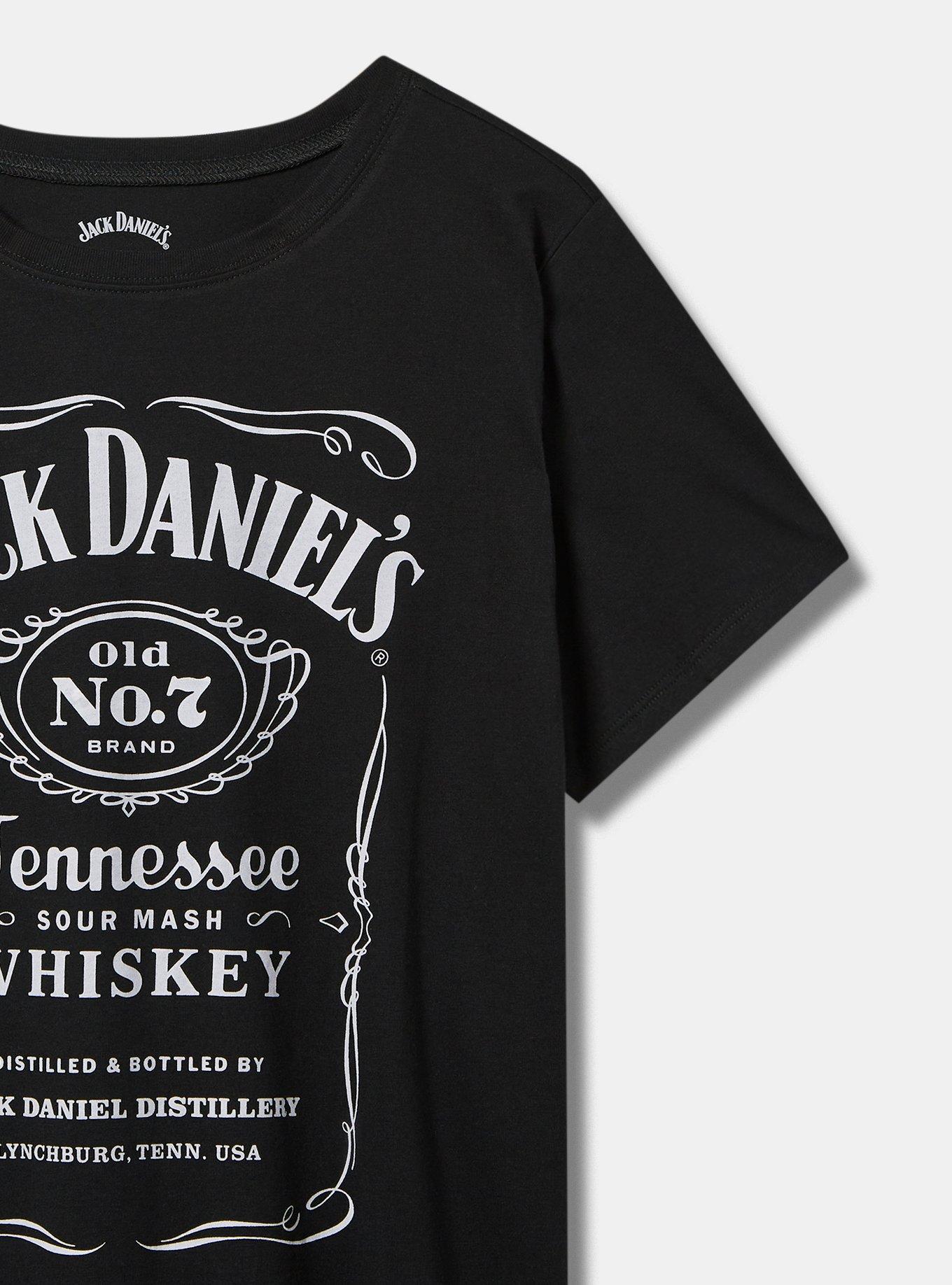 Plus Size - Jack Daniels Classic Fit Crew Tee - Torrid