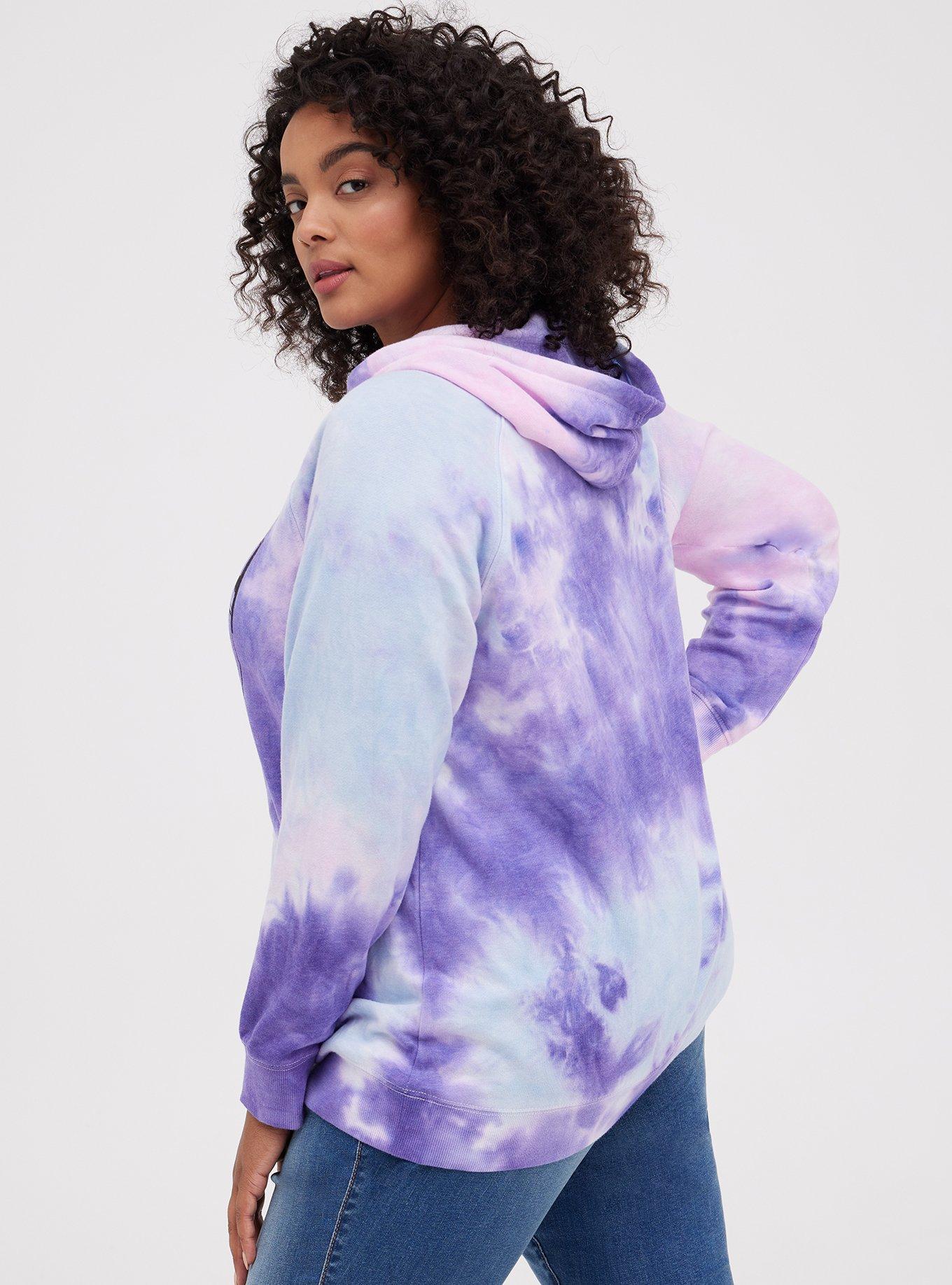 Plus Size - Metallica Black Tie-Dye Fleece Hoodie - Torrid