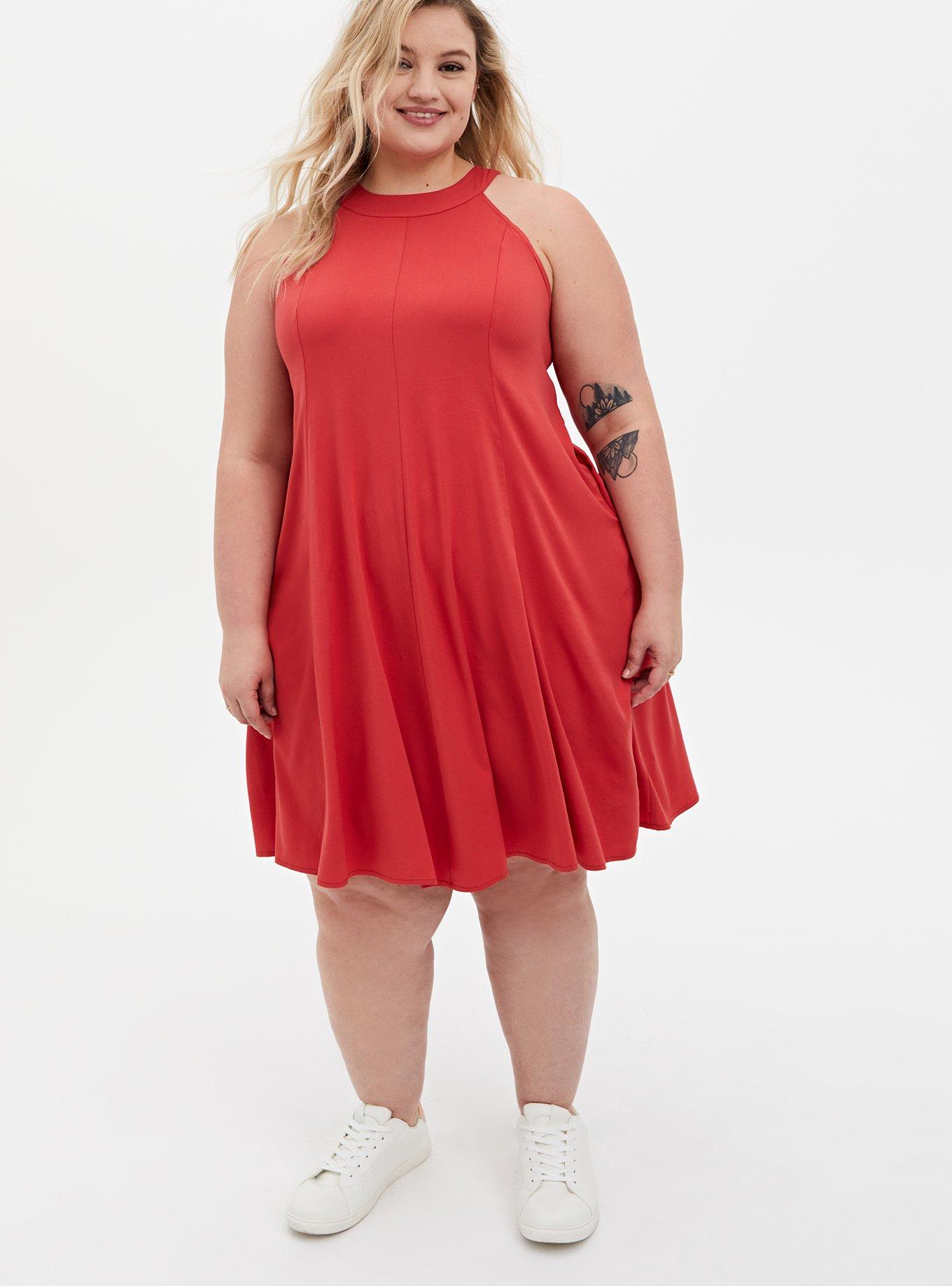 Torrid hotsell red dress