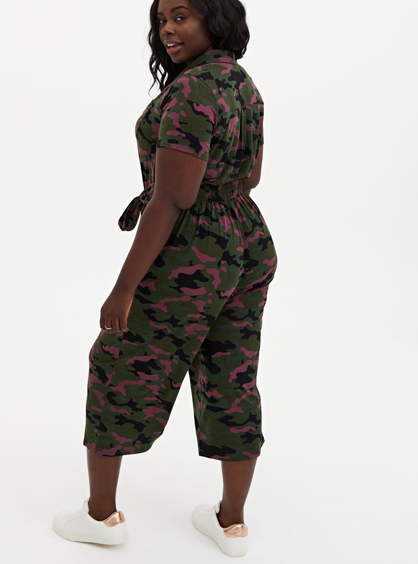 Camouflage romper plus outlet size