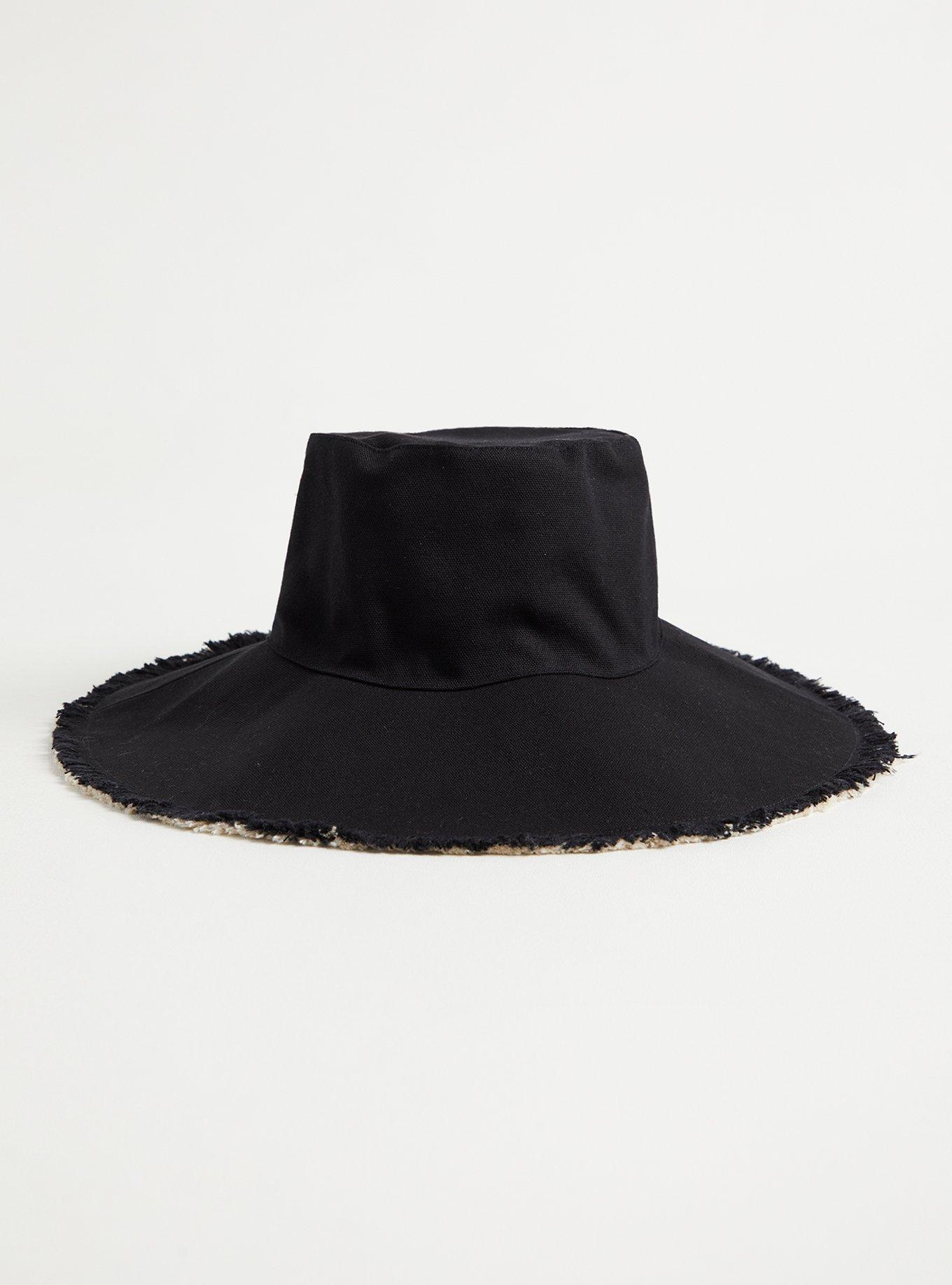 Beige Reversible Bucket Hat